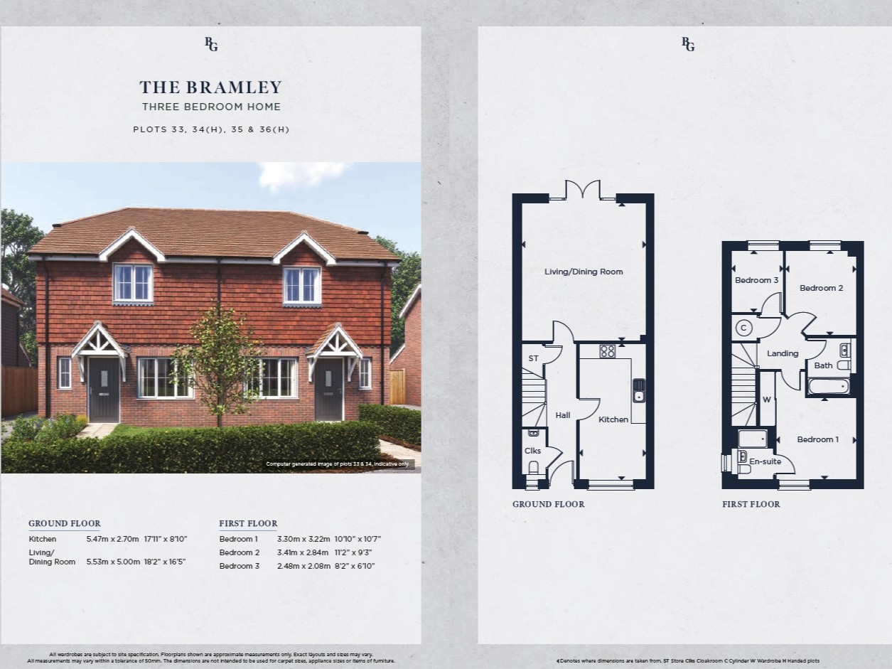 33a, Burstow Grove, Horley floorplan