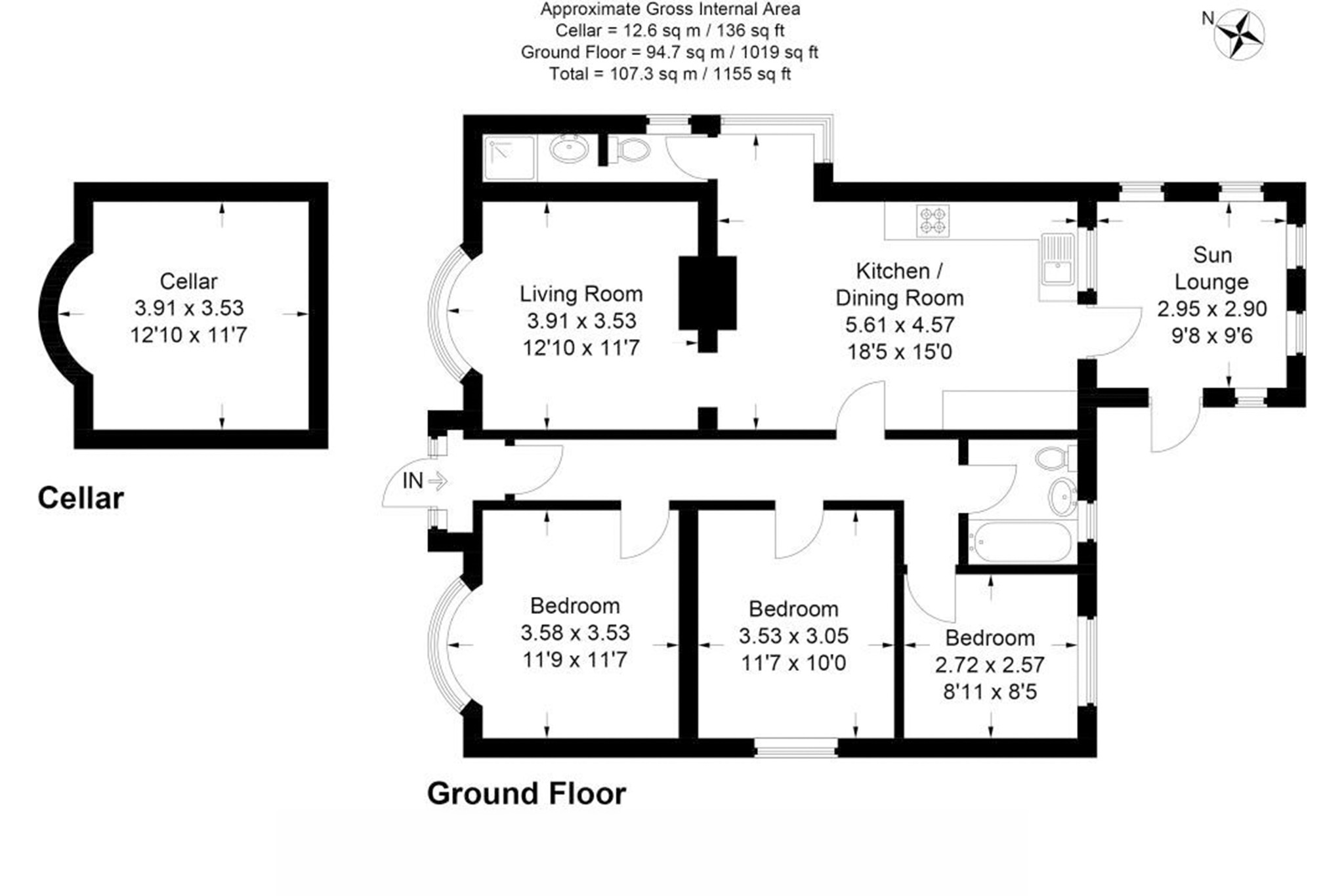 The Hoe, Toweridge Lane, Buckinghamshire floorplan