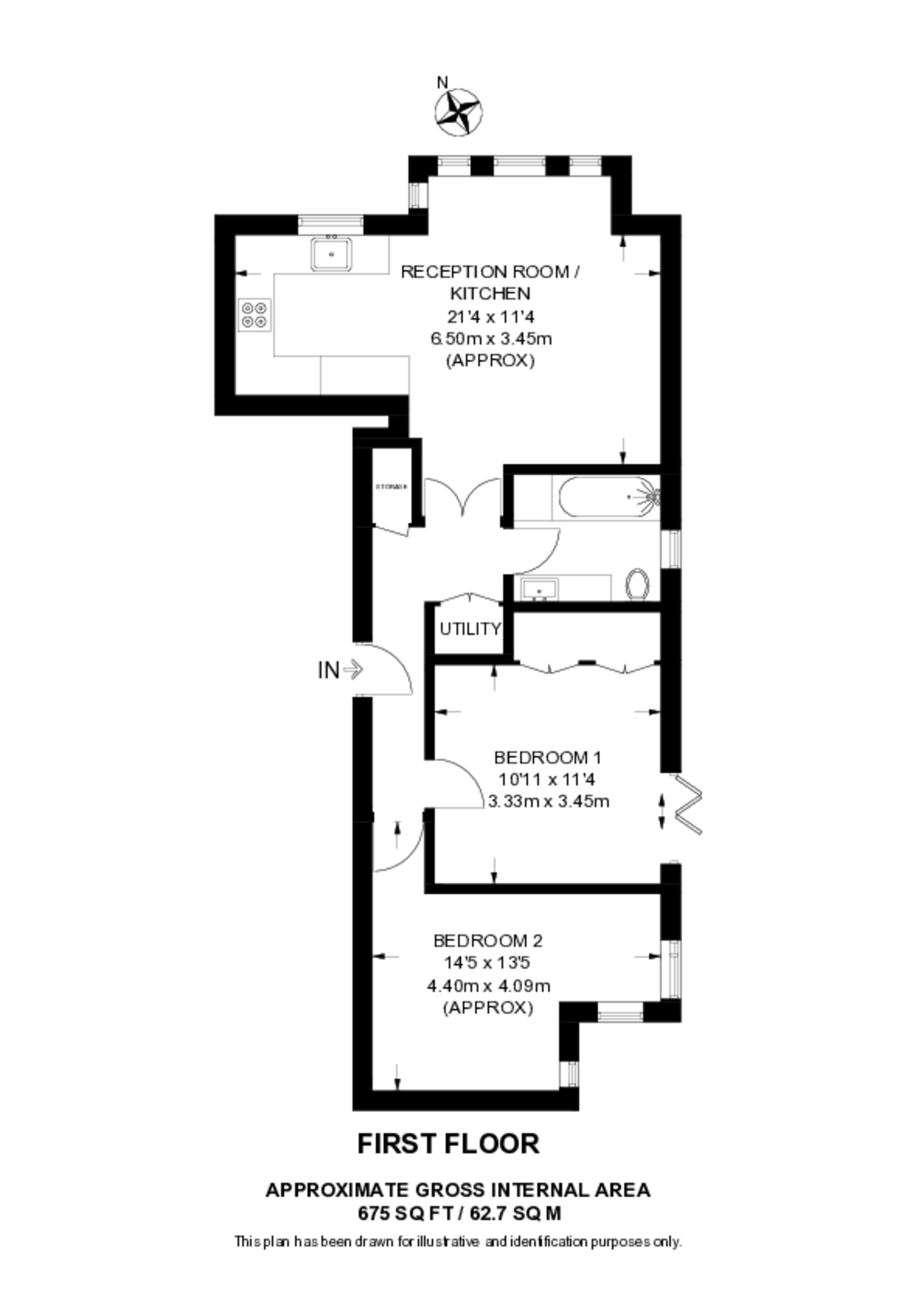 Gunnersbury Avenue, Ealing floorplan