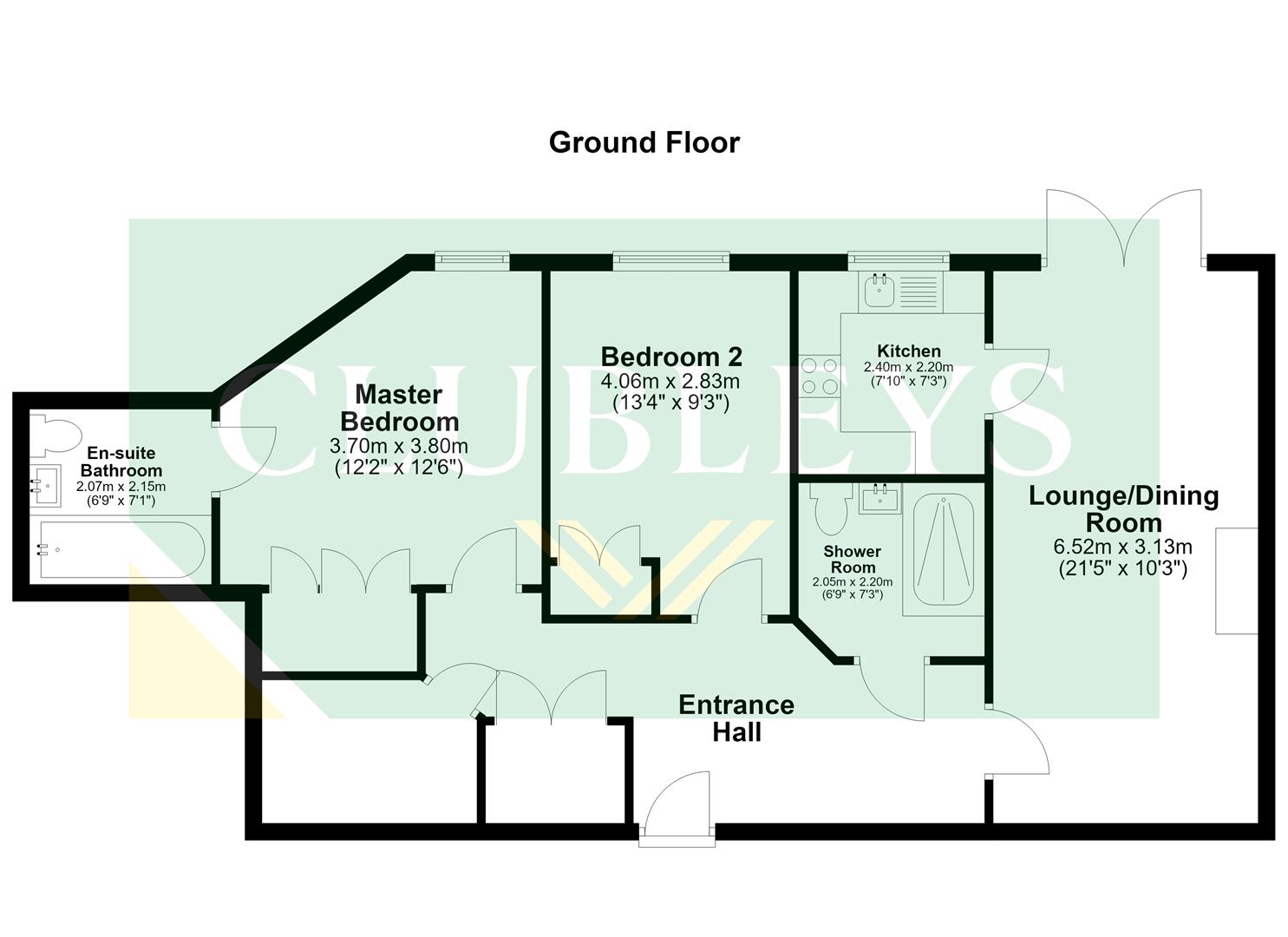 Apartment 6, Rogerson Court, Scaife Garth, Pocklington floorplan