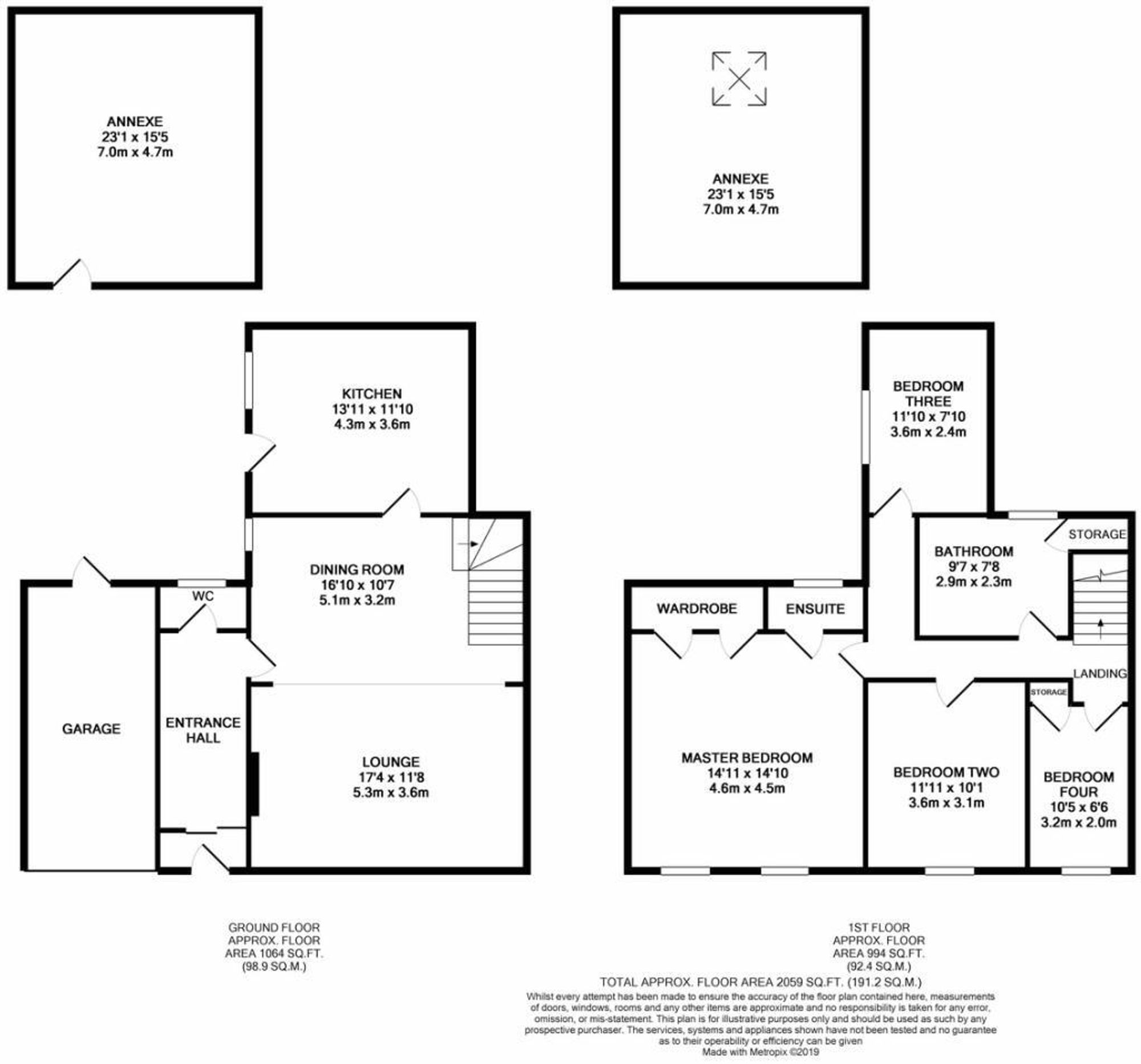 21 Wagg Street, Congleton floorplan