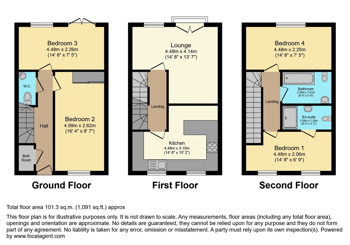 50, Pipit Avenue, Newton-le-Willows floorplan