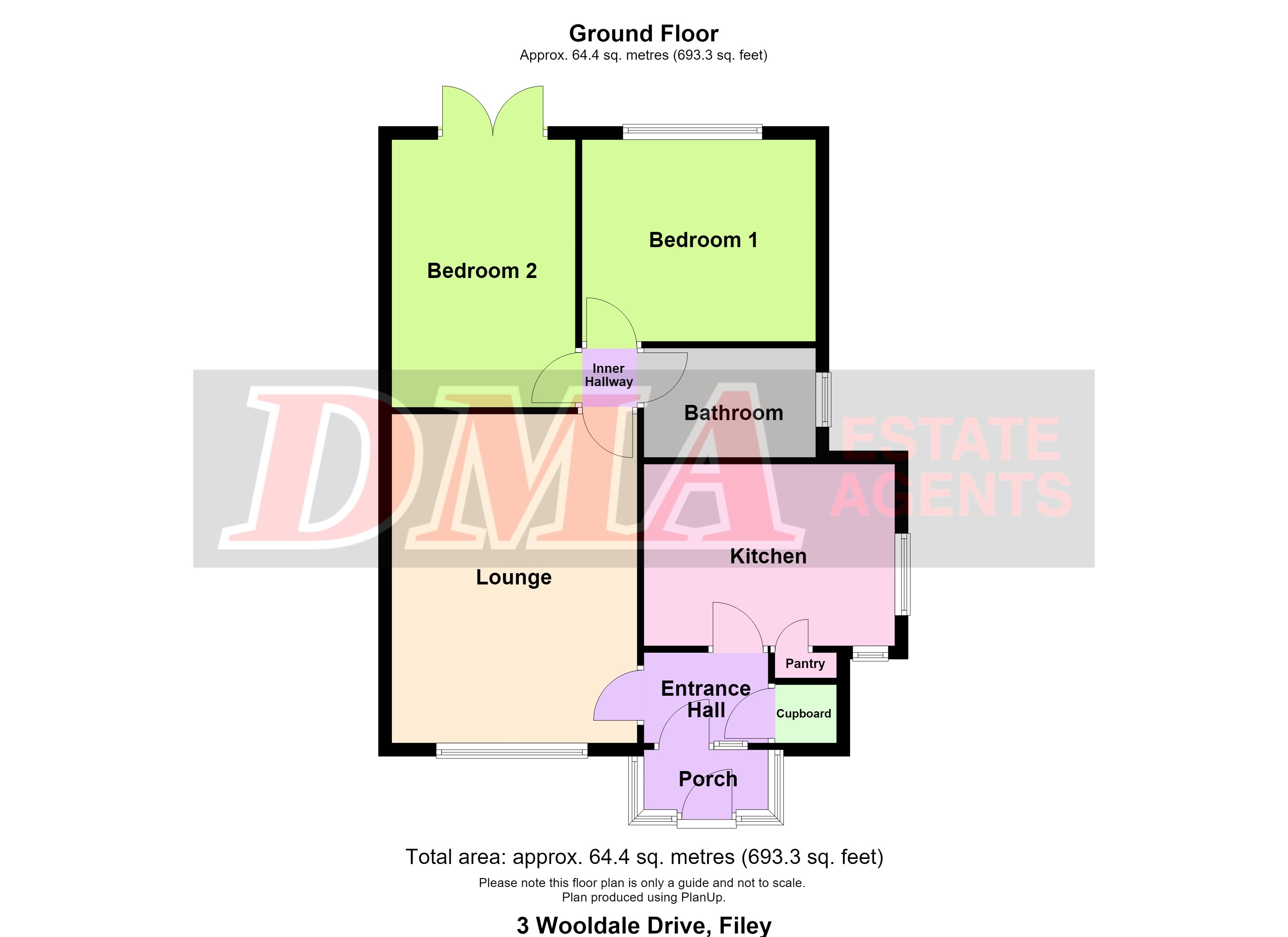 3, Wooldale Drive, Filey floorplan