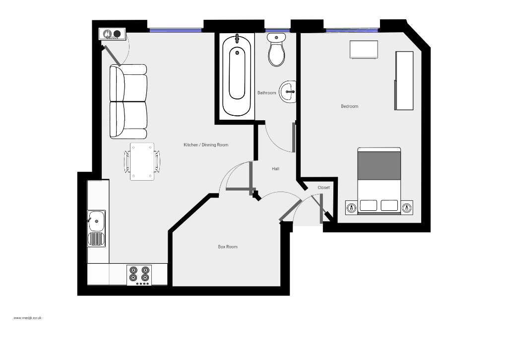 Edinburgh floorplan