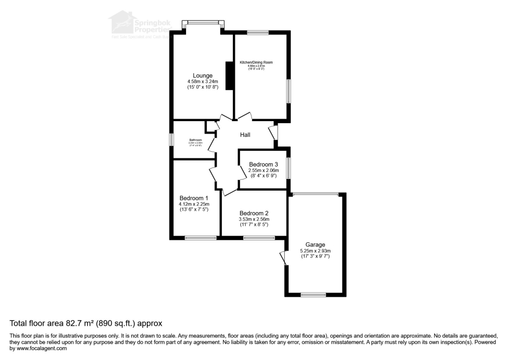 27, Blue Bell Court, Doncaster floorplan