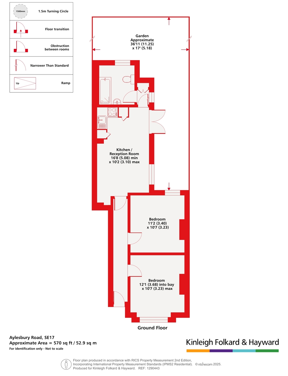 Aylesbury Road, London floorplan