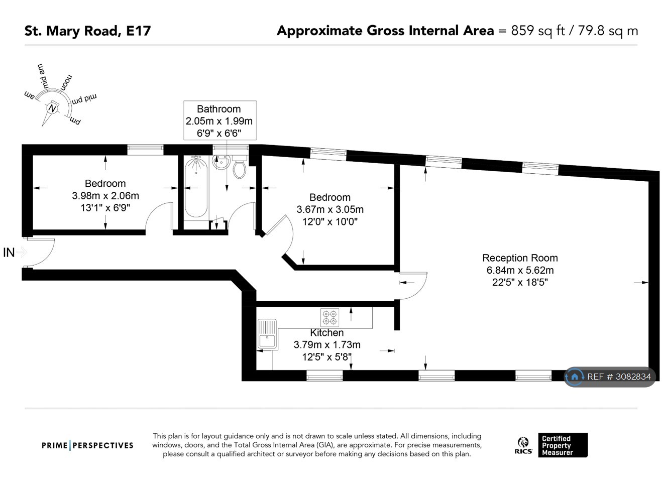 St Mary Road, Walthamstow floorplan