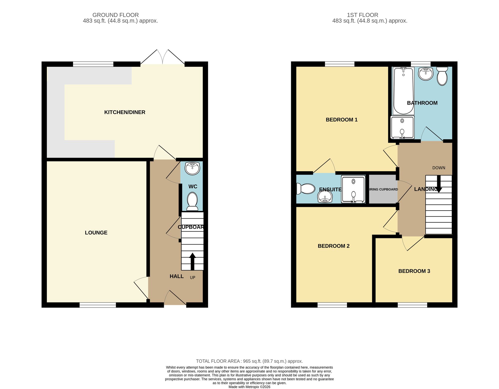 Plot 1 The Marsh, Walpole Marsh floorplan