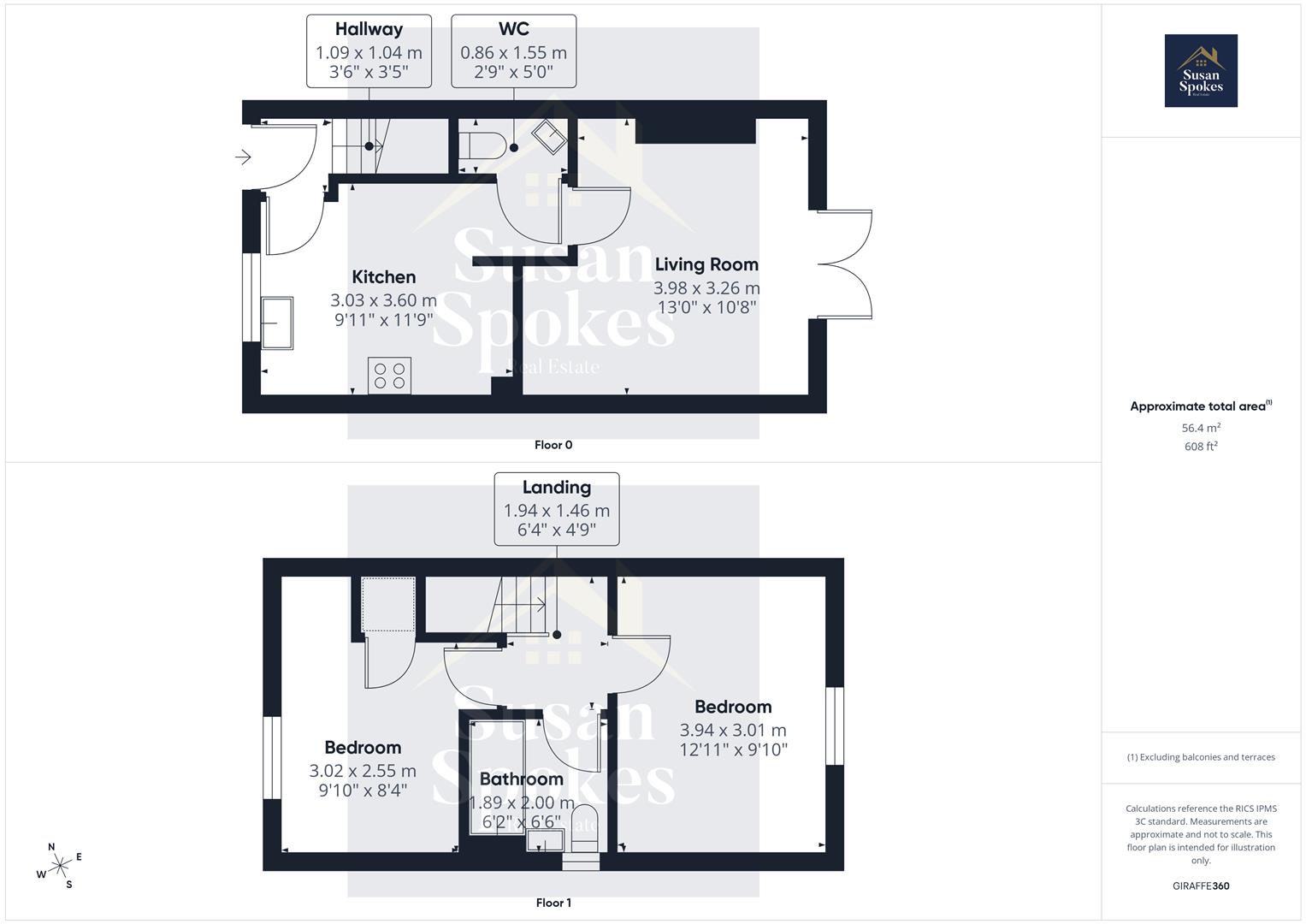 10, Bottle House Close, South Shields floorplan
