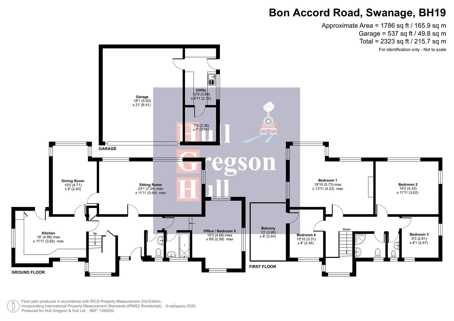 12, Bon Accord Road, Swanage floorplan