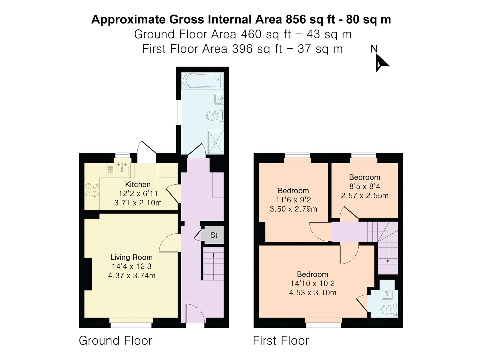 501, Bromley Road, Bromley floorplan