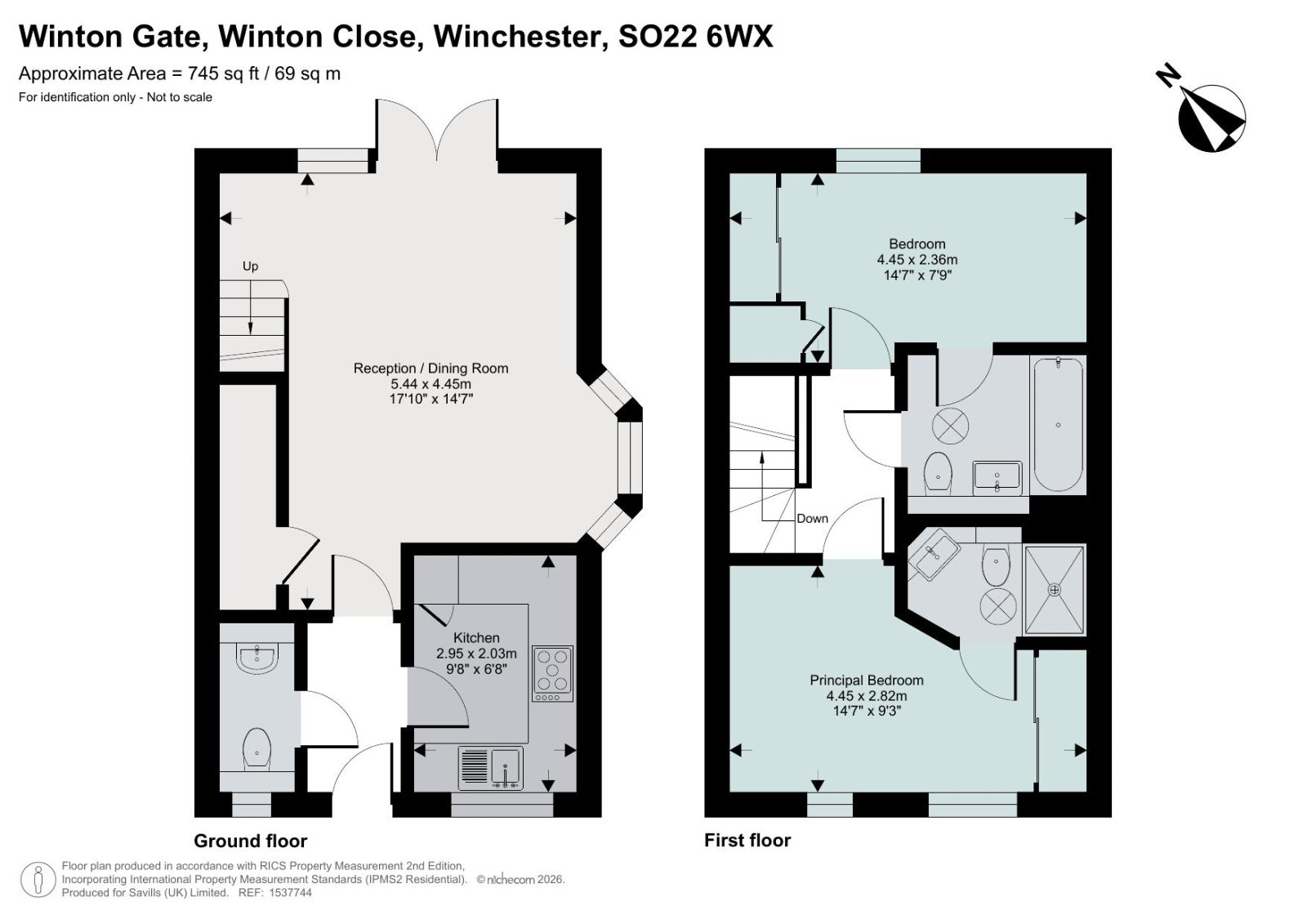 Winton Close, Hampshire floorplan