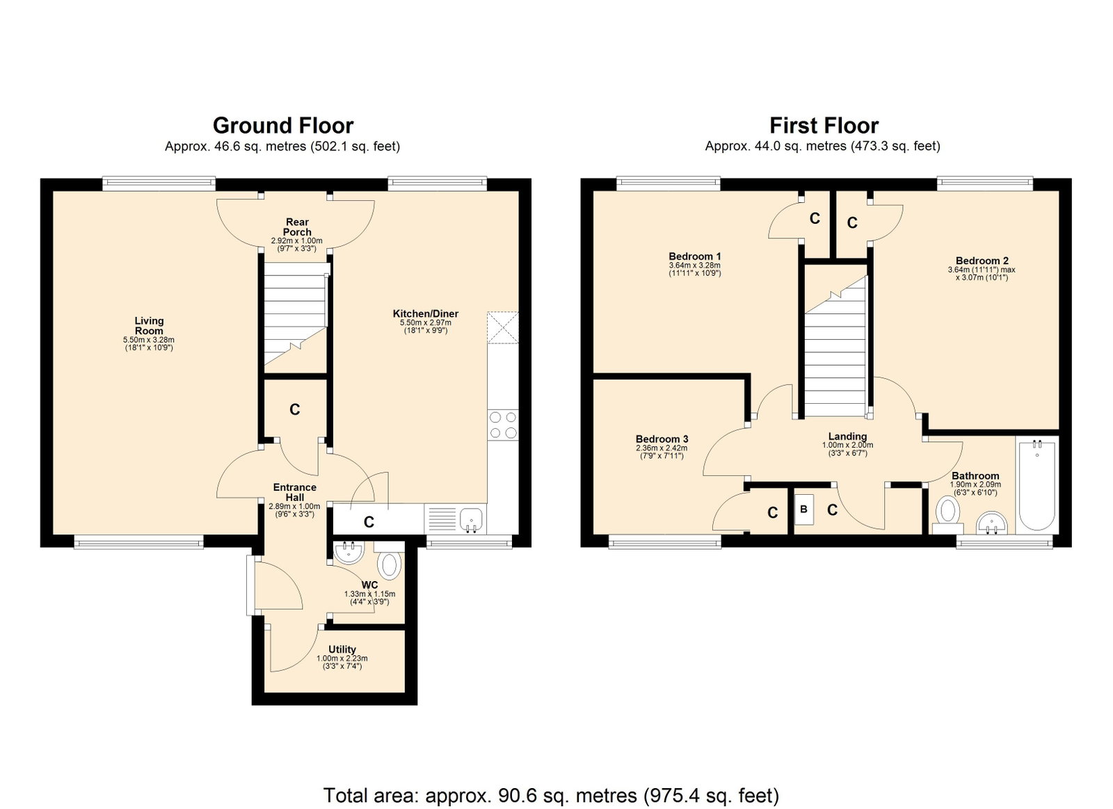 20, Tongbarn, Skelmersdale floorplan
