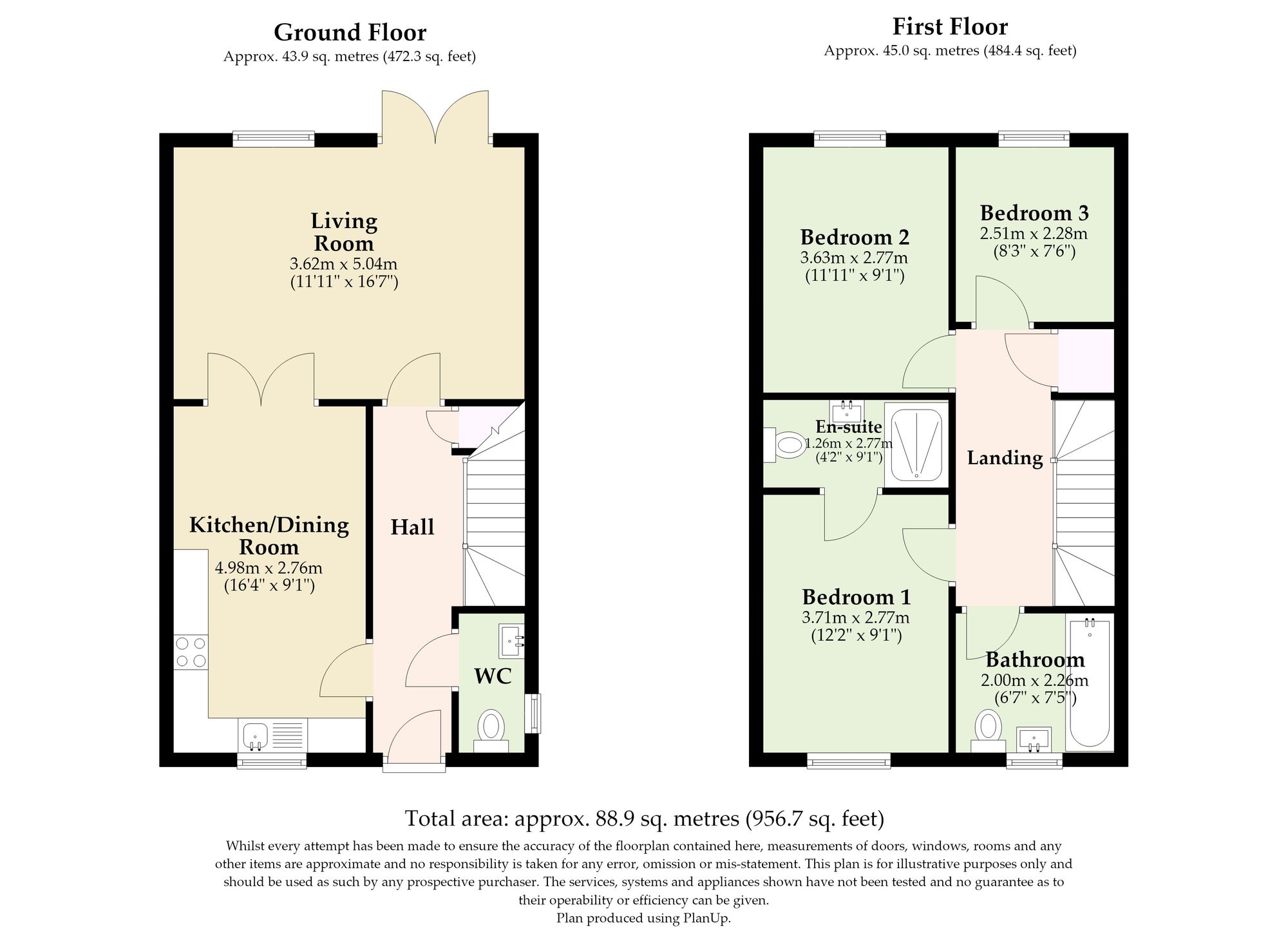 8 Neaves Close, Great Yarmouth floorplan