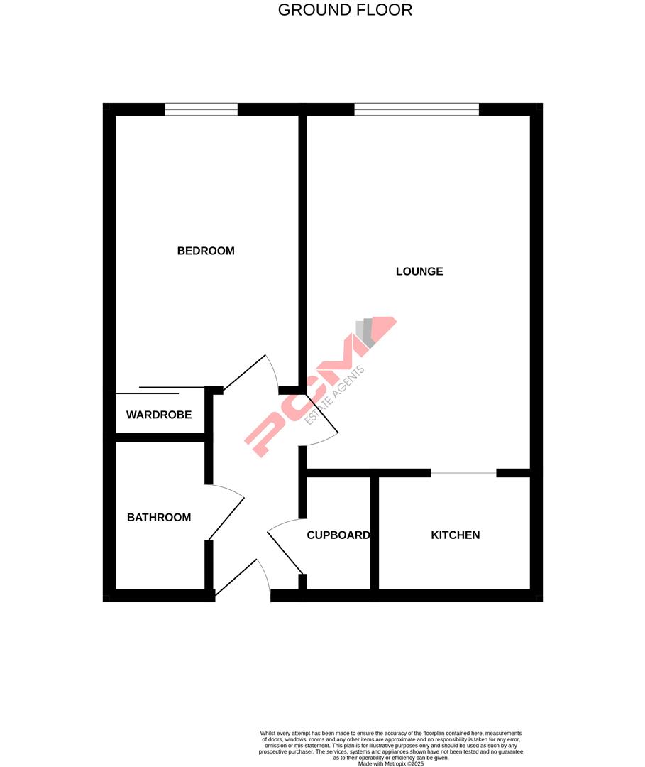 47 Homedane House, Denmark Place, Hastings floorplan