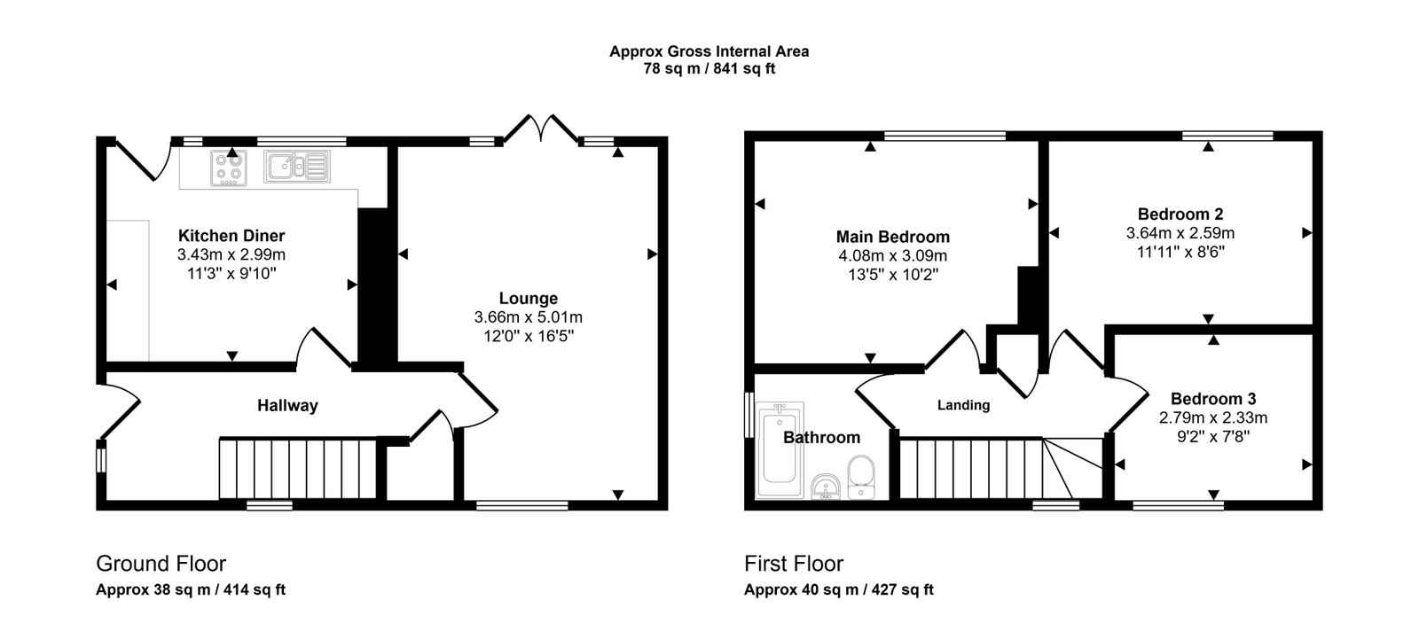 21, Leasowe Road, Rugeley floorplan