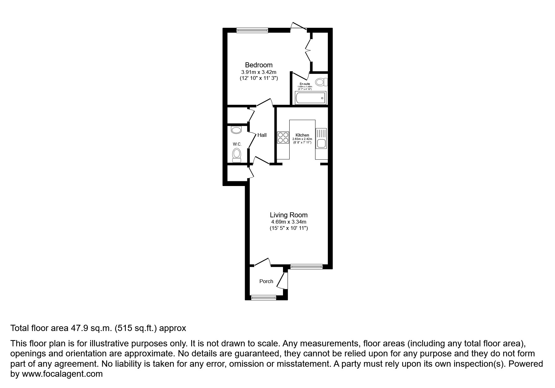 7, Corris Court, Milton Keynes floorplan