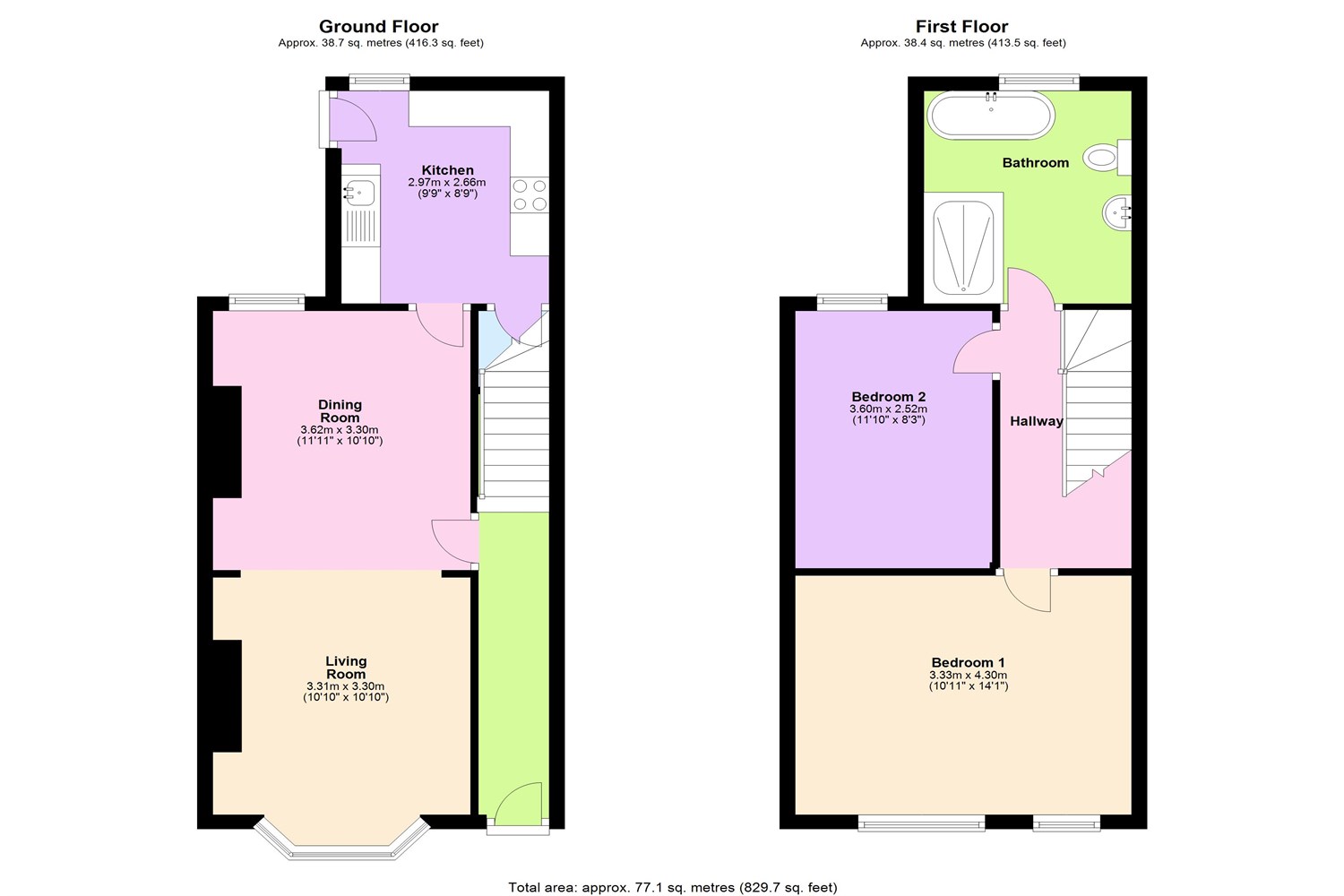 30, Owthorpe Grove, Nottingham floorplan