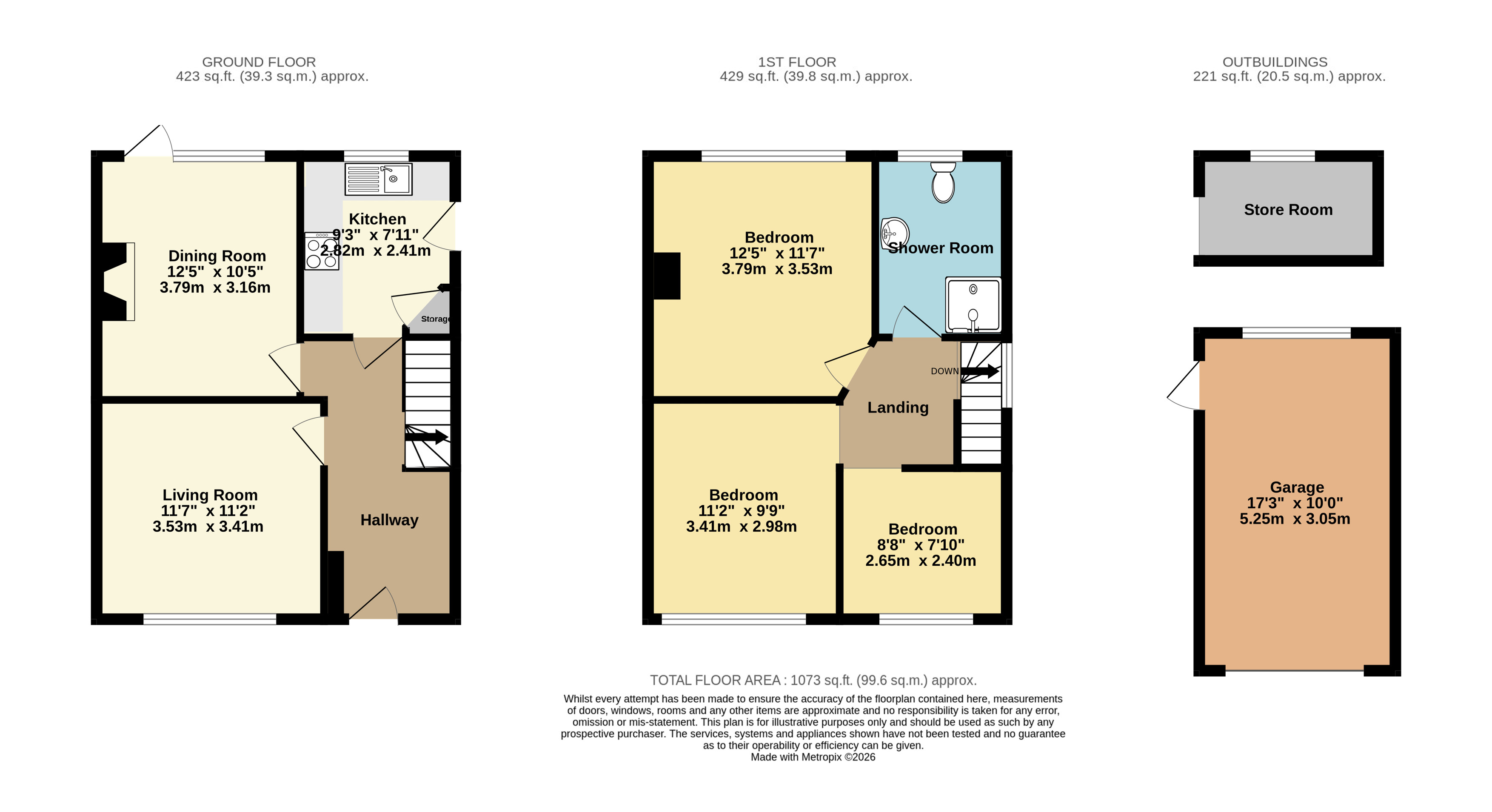 19, Long Meadow Way, Kent floorplan