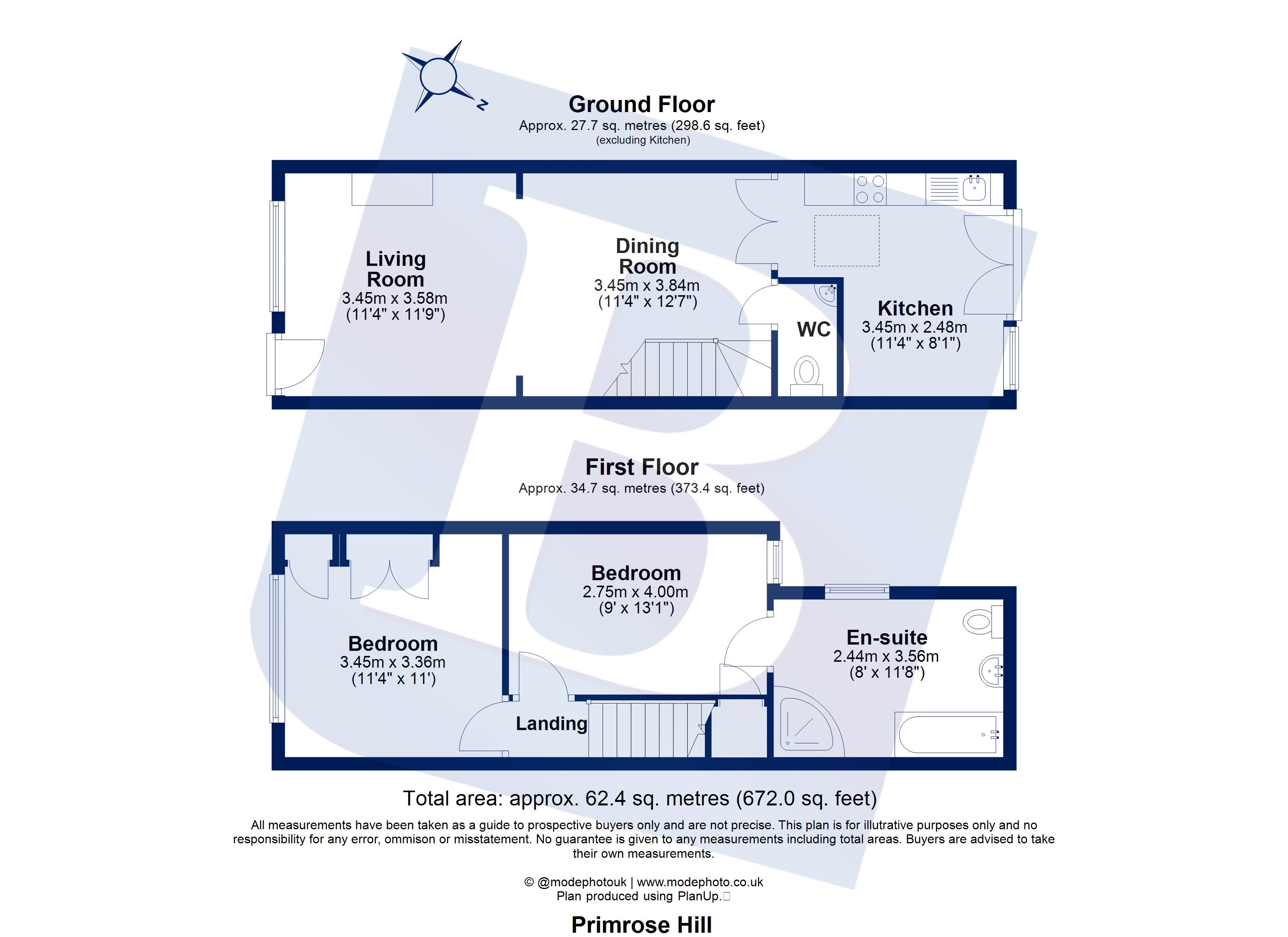 21, Primrose Hill, Essex floorplan