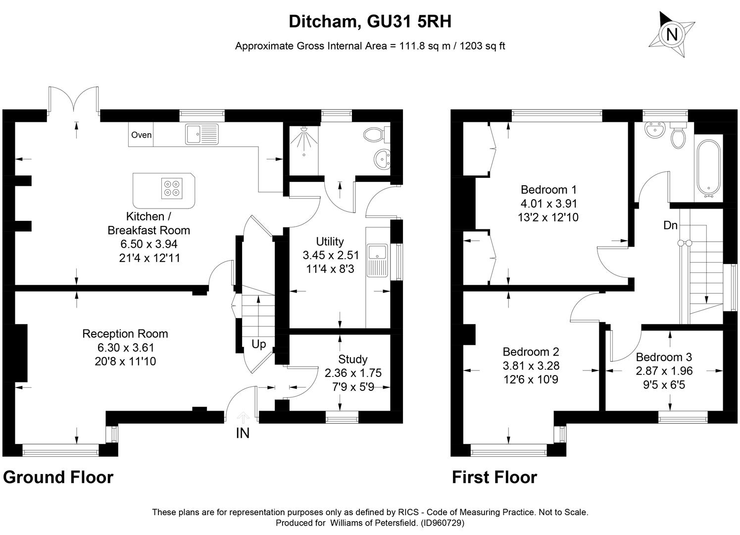 Sunwood Farm, Petersfield floorplan