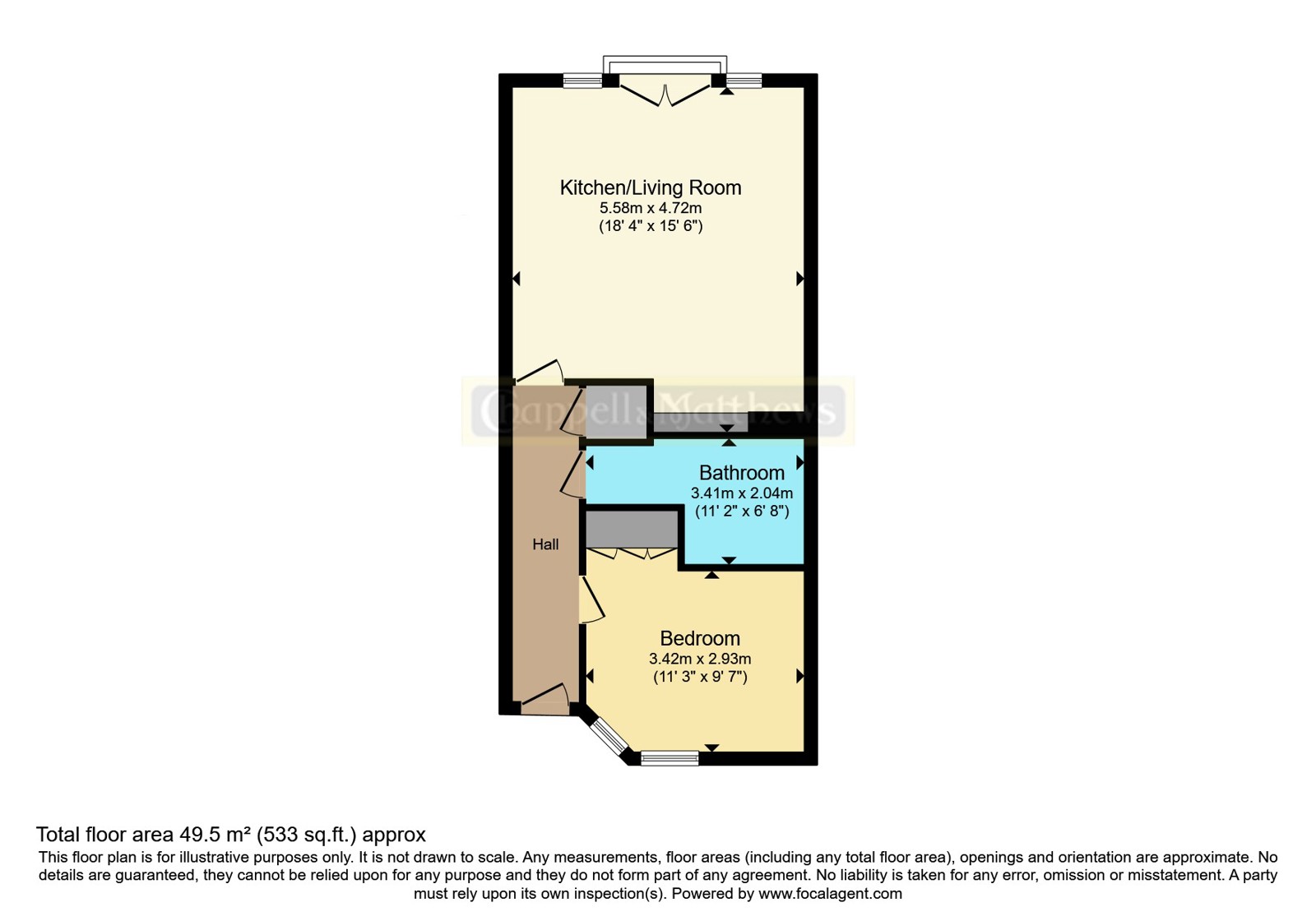 Flat 103, Royal Parade 2-7,, Elmdale Road, Bristol floorplan