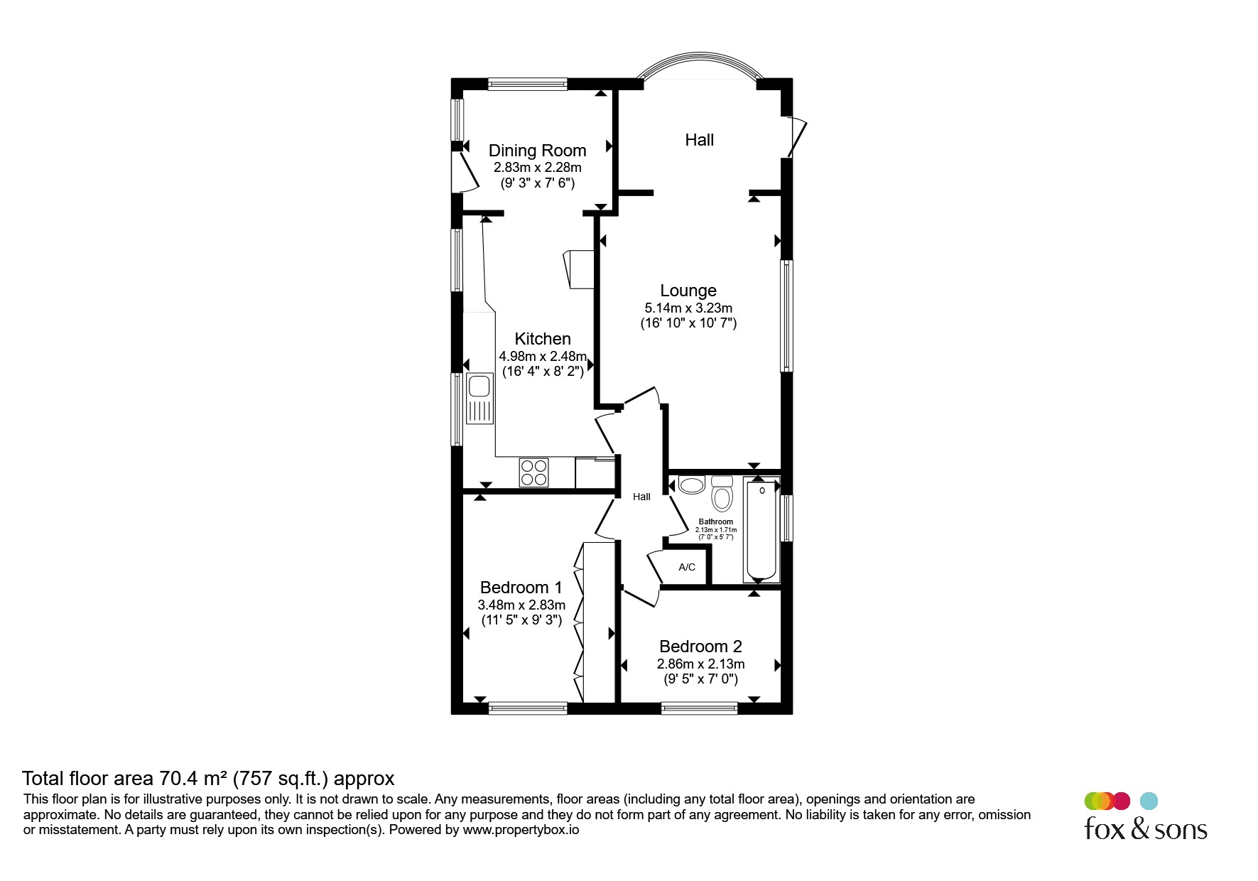 24, Primrose Hill, Somerton floorplan