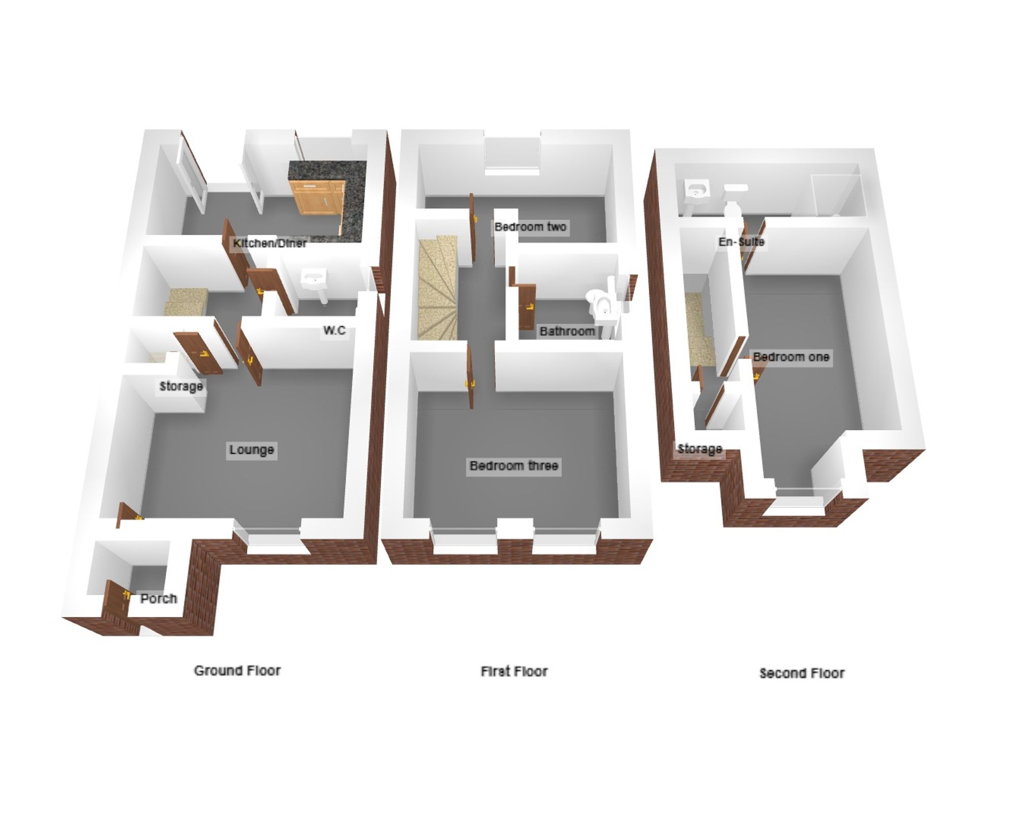65 Heol Stradling, Bridgend floorplan