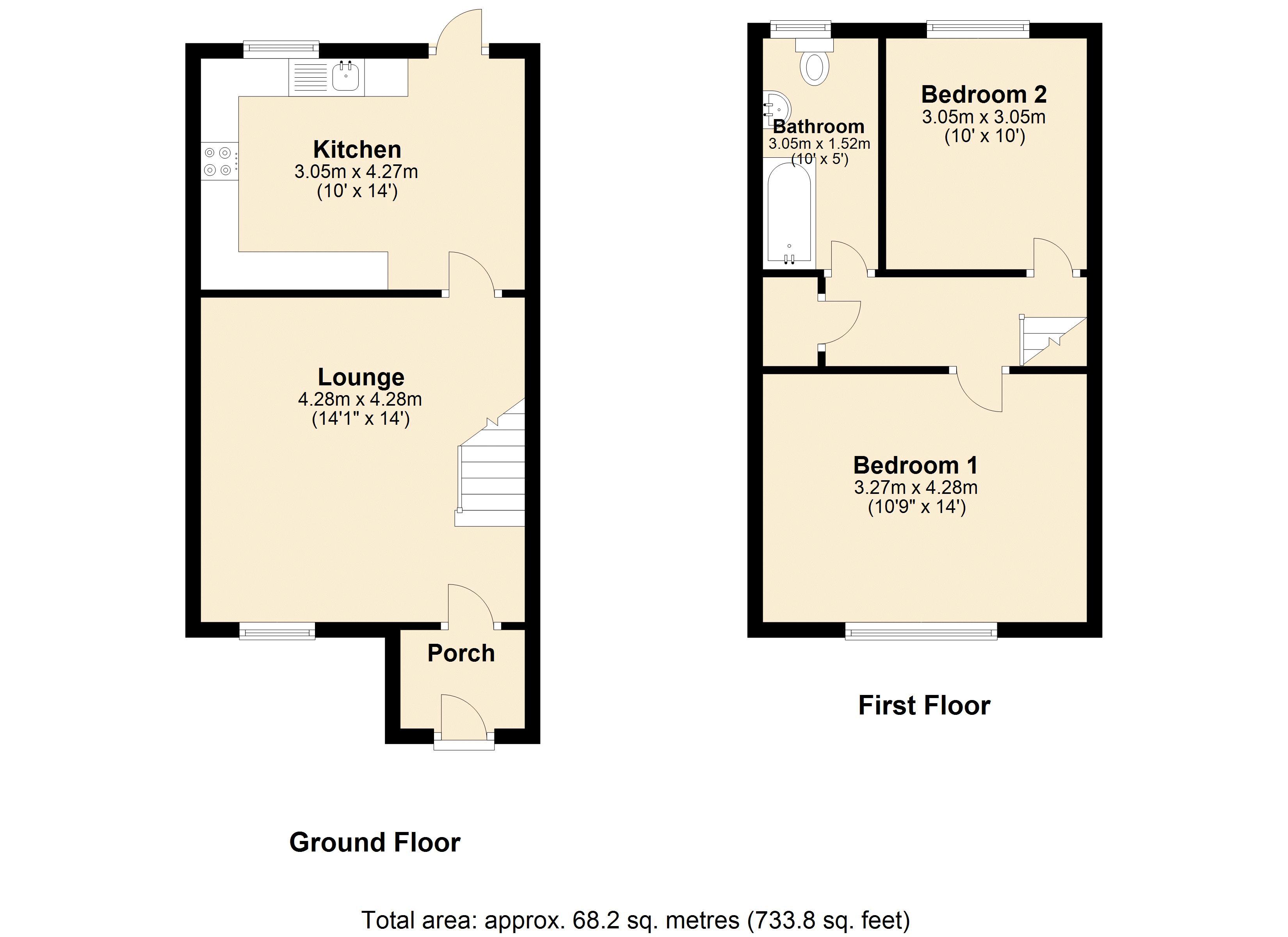 Beardwood Brow, Blackburn BB2, 2 bedroom semidetached house for sale
