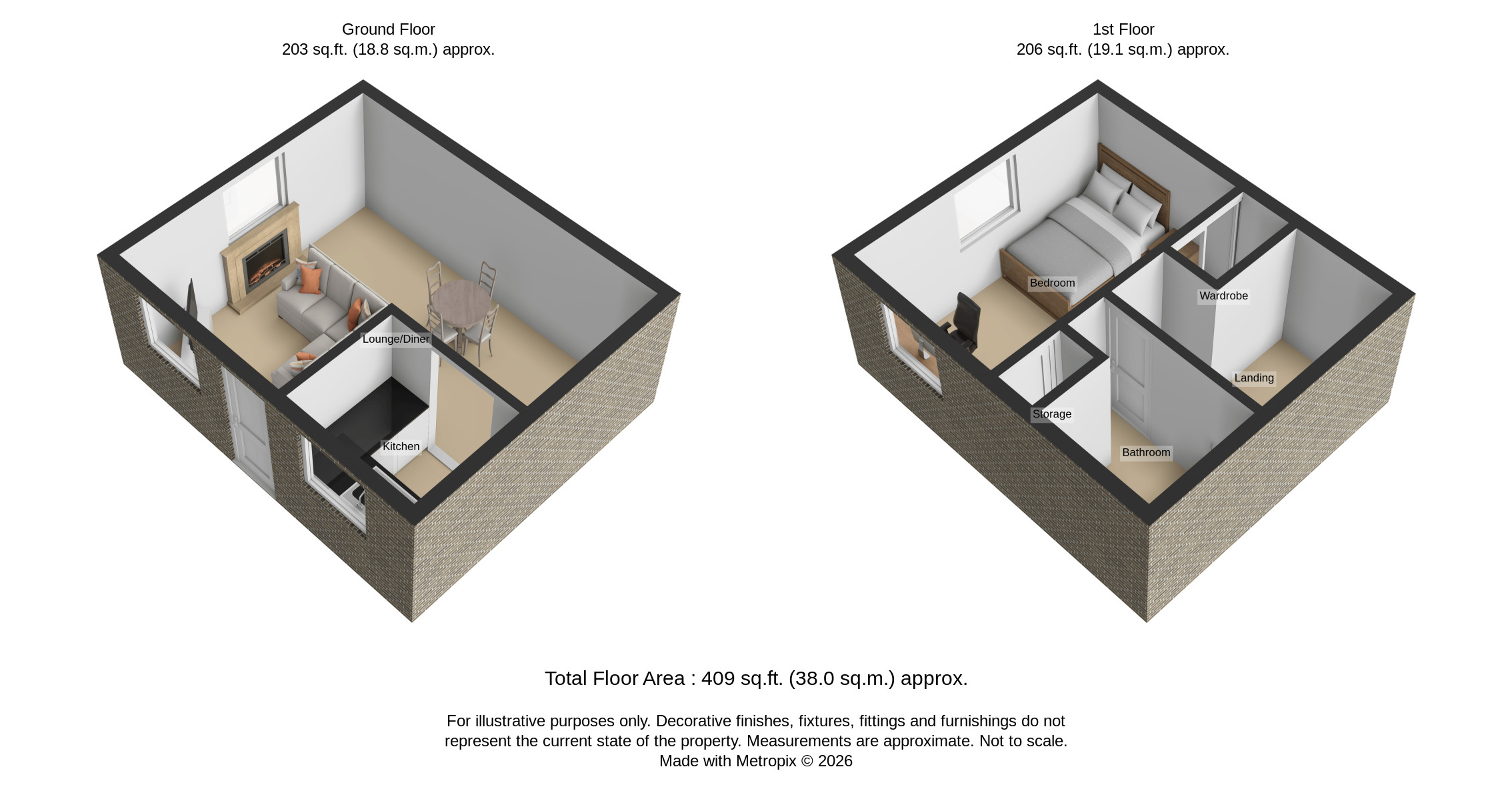3 Sycamore Close, Burbage floorplan