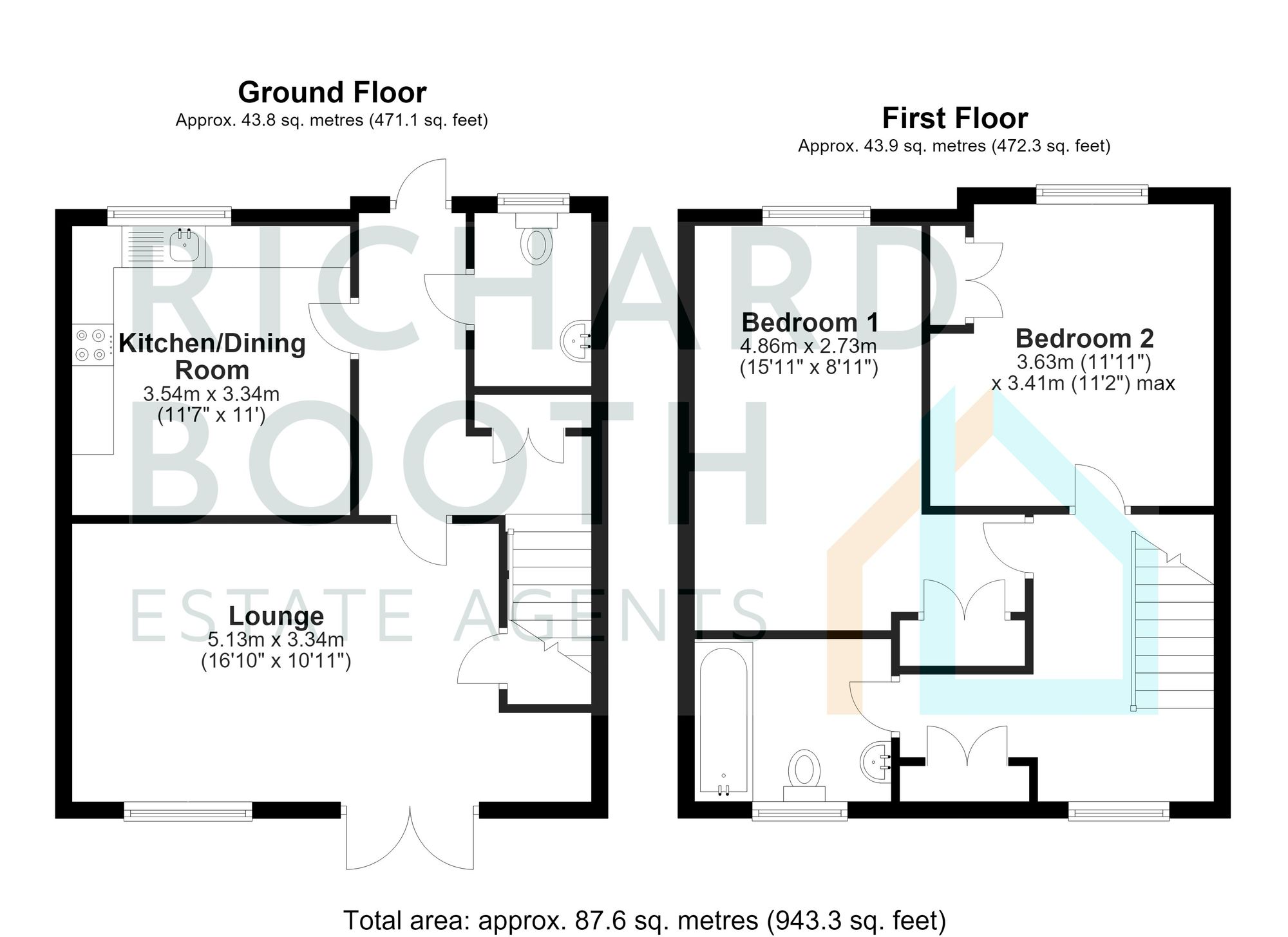 4 Skylarks, Ely floorplan