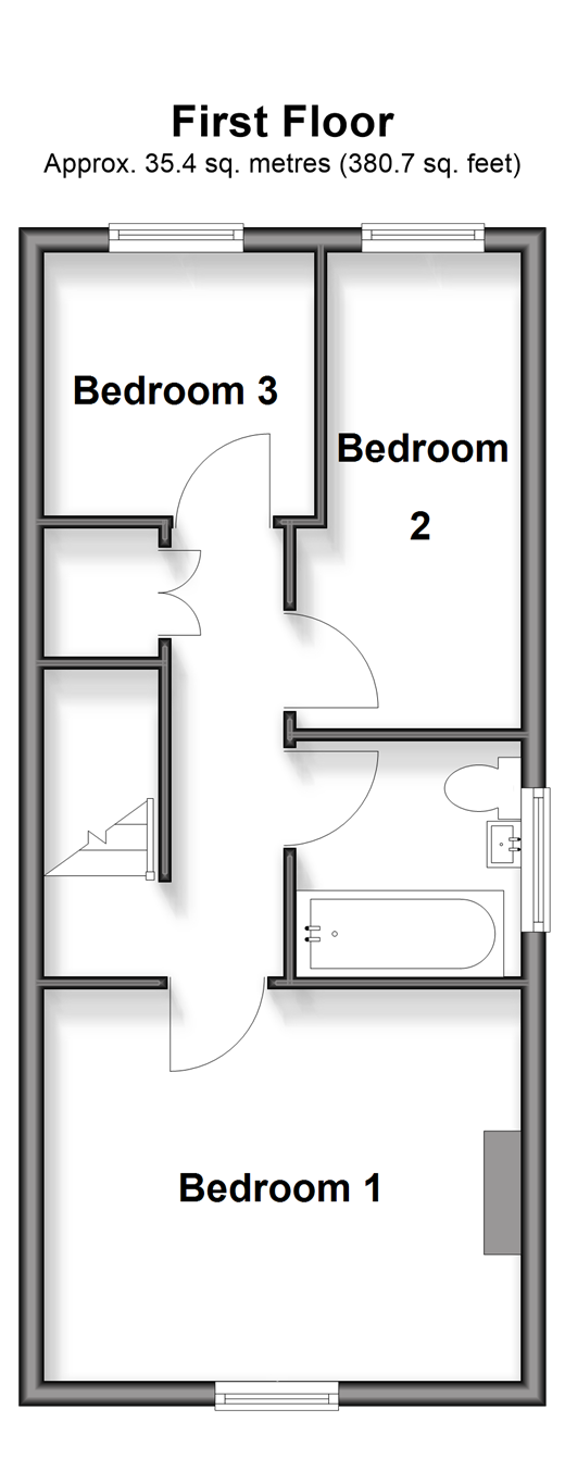 Cooling Road Cliffe, Rochester floorplan