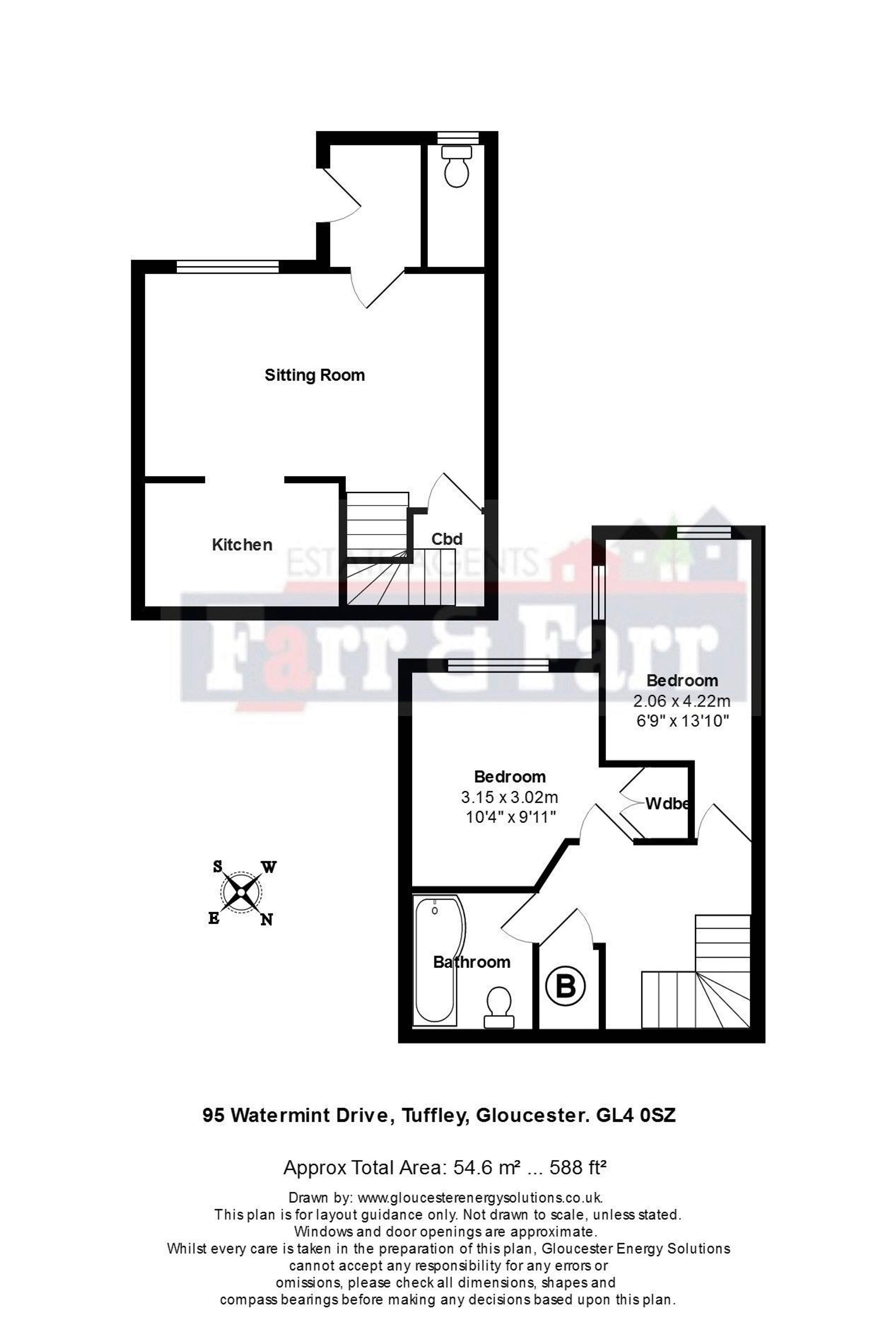 95 Watermint Drive, Gloucester floorplan