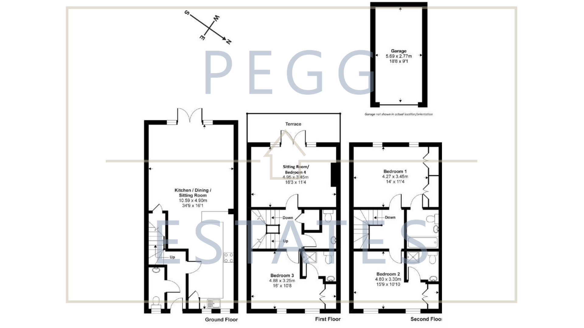 7 The Riviera, Torquay floorplan