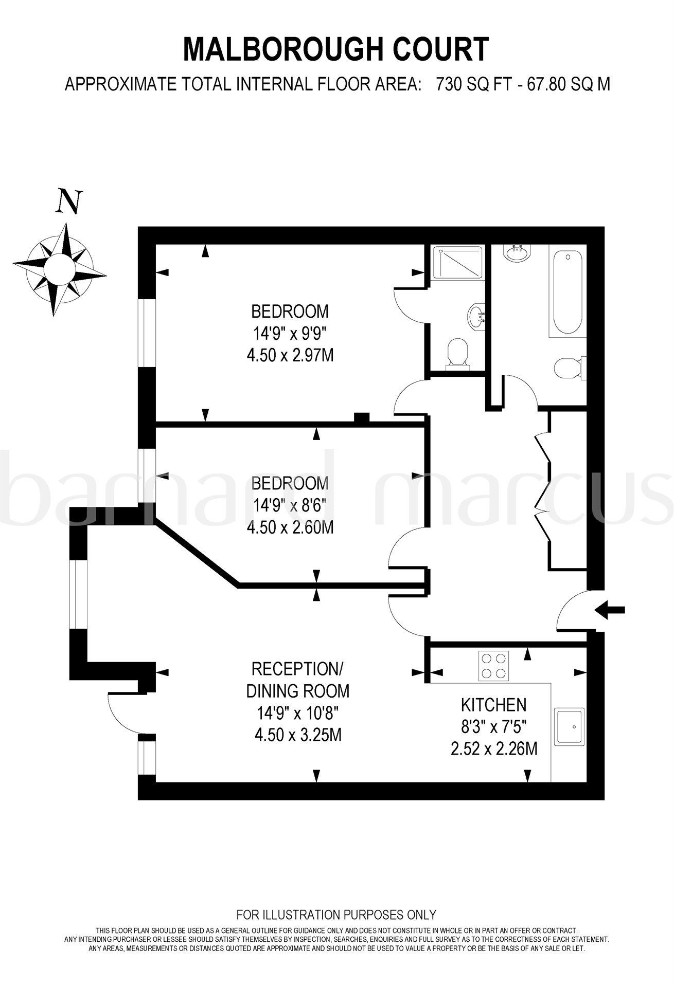 2 Bedrooms Flat for sale in Cranley Gardens, Wallington SM6