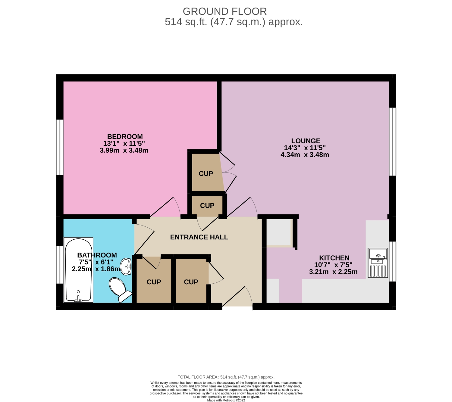 Kingston Road, Leatherhead floorplan