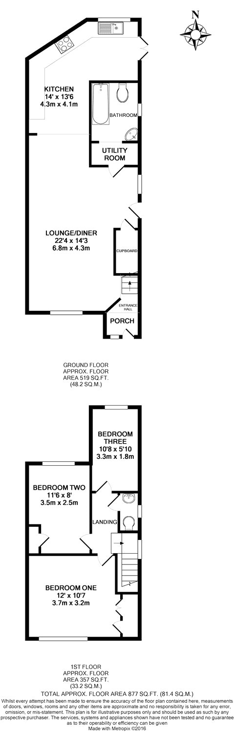 3 Bedrooms Semi-detached house for sale in Addlestone, Surrey KT15