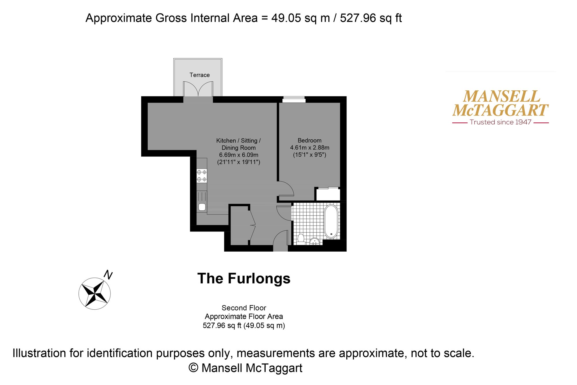 Flat 9 12 The Furlong, Brighton, Brighton floorplan