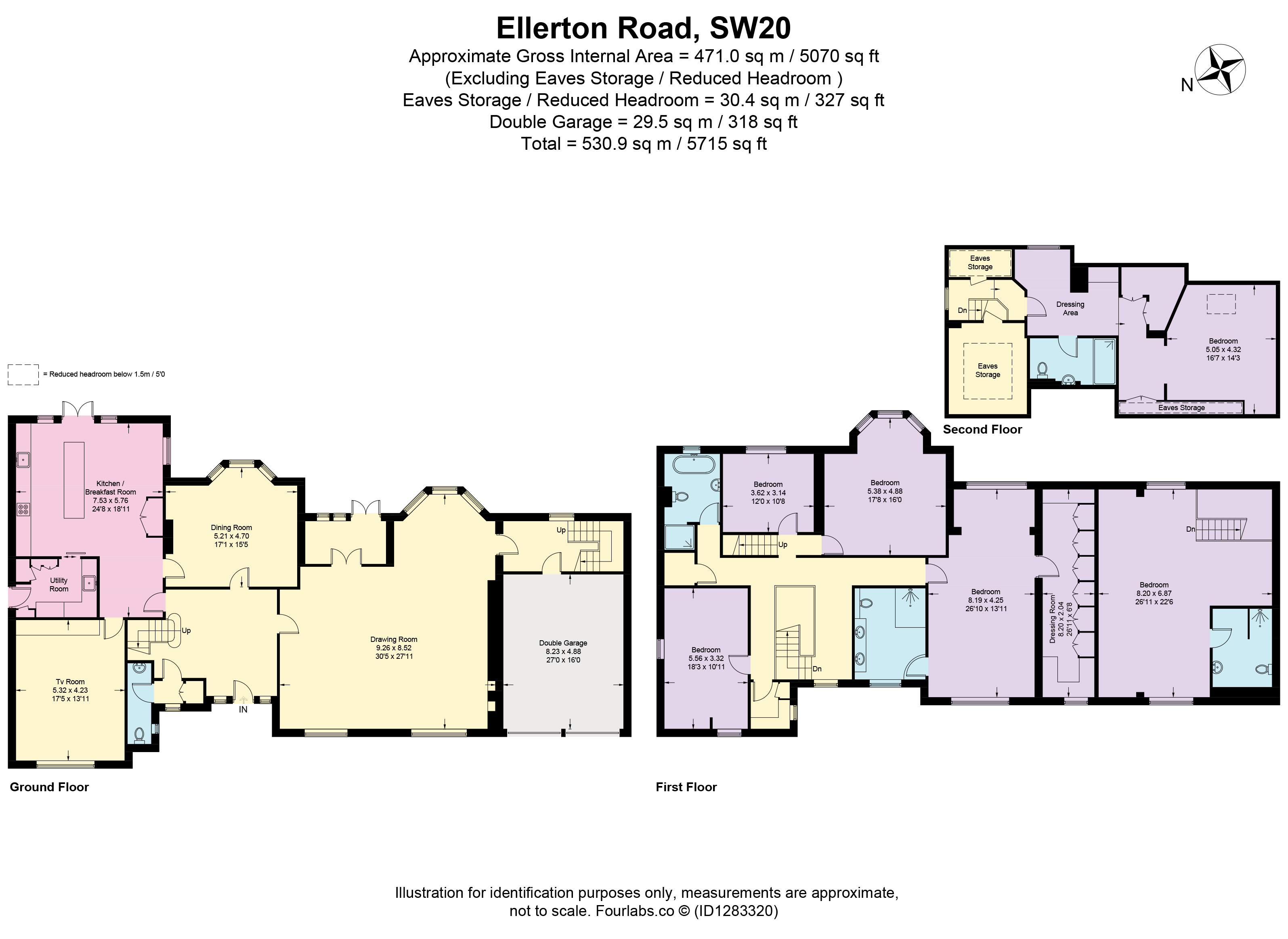 27, Ellerton Road, London floorplan