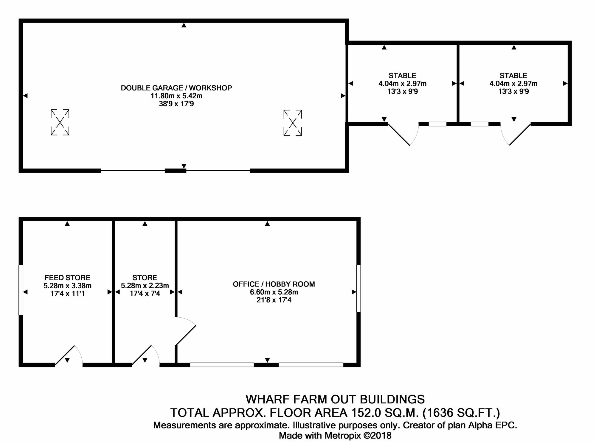 Wharf Farm, Faringdon floorplan
