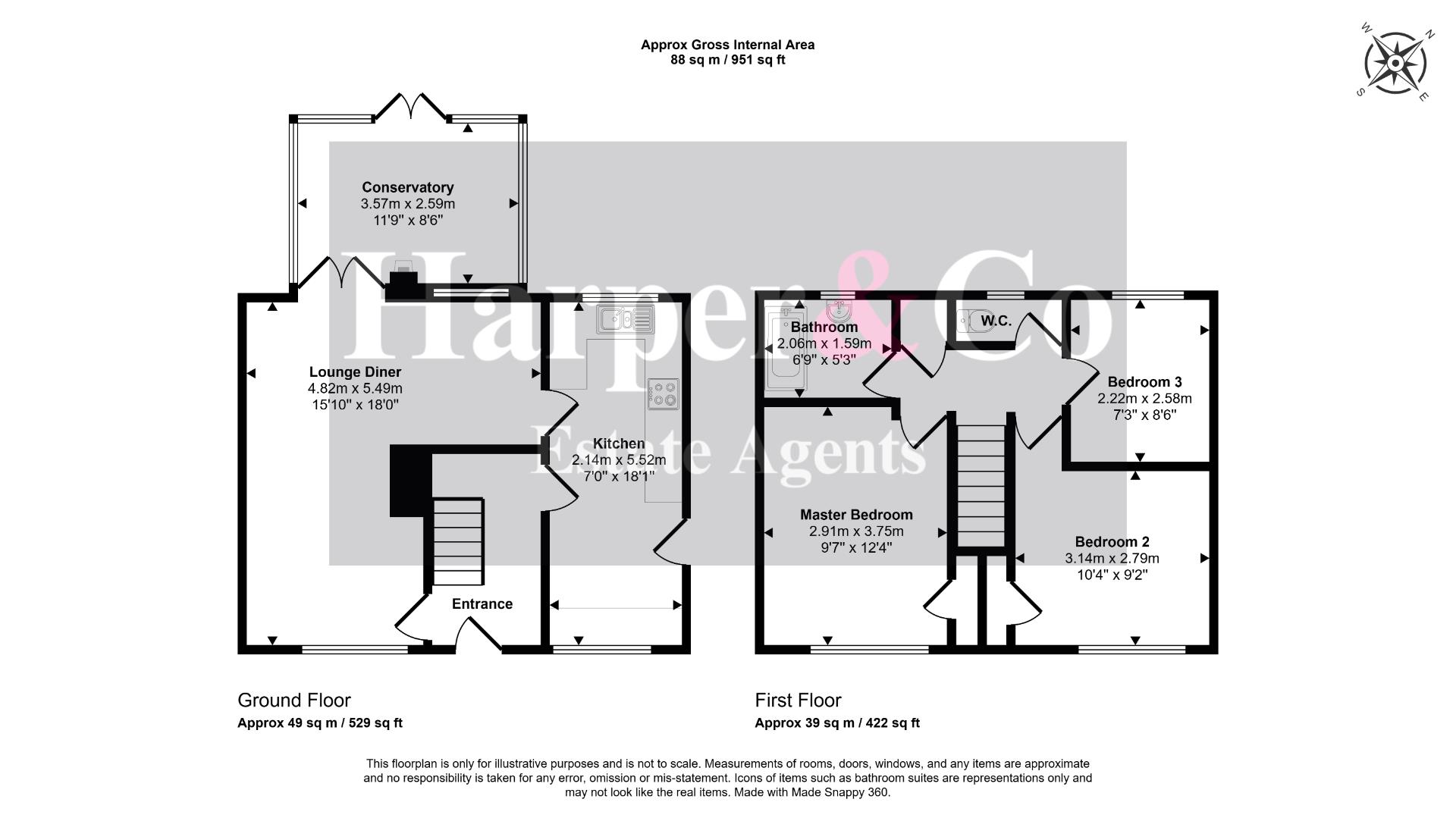 Delaval Road, Billingham floorplan