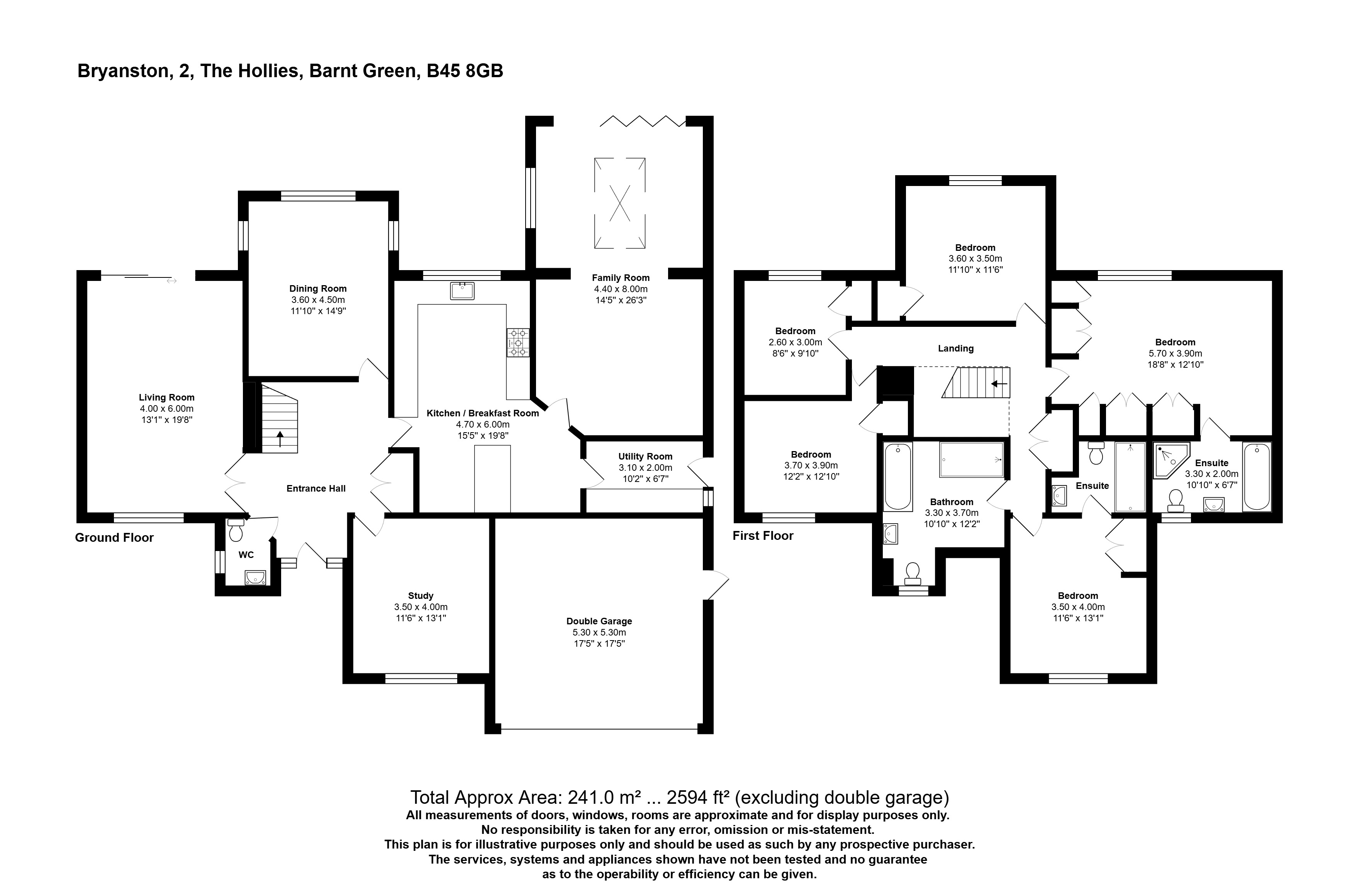 2, The Hollies, Birmingham floorplan