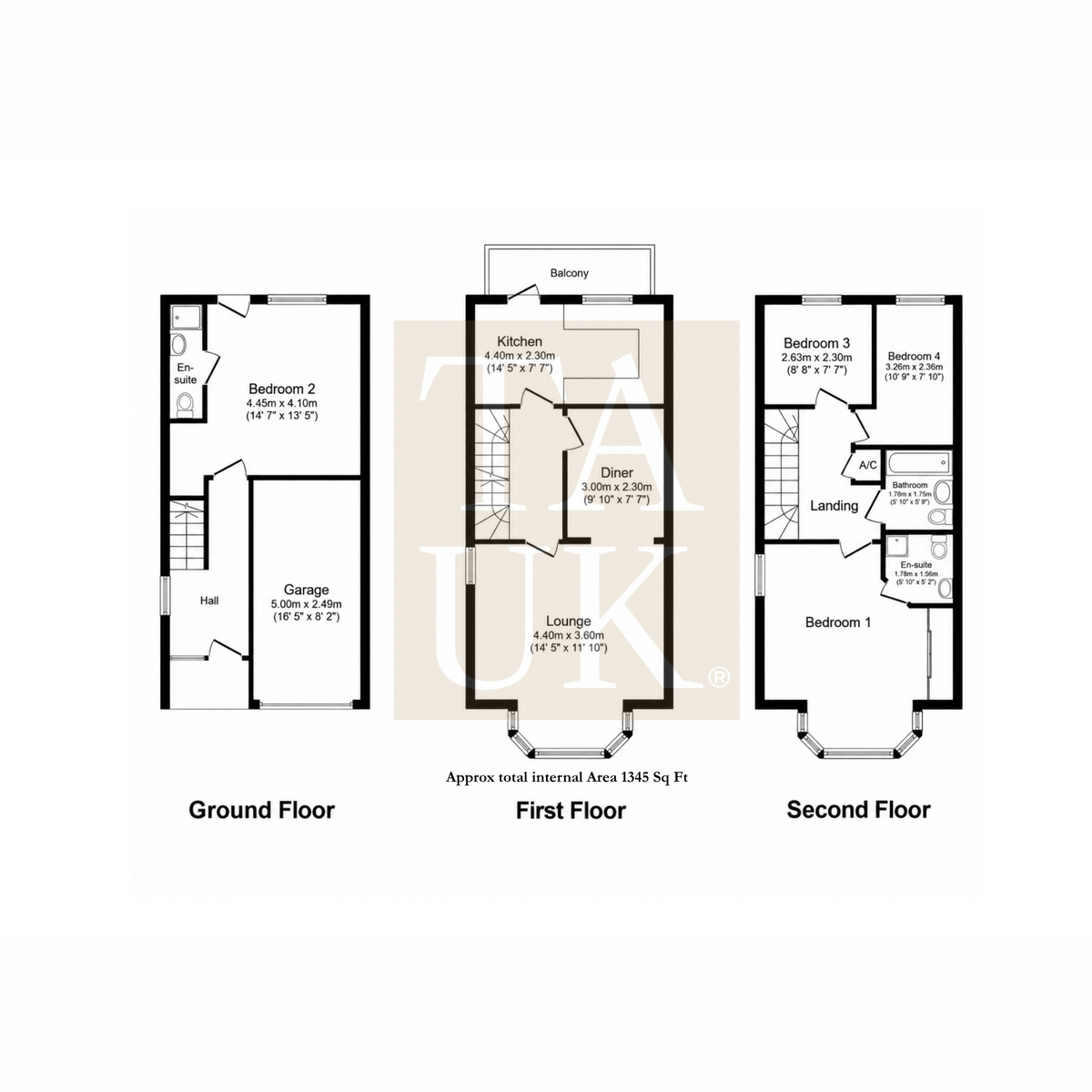 54, Atlantic Close, Southampton floorplan
