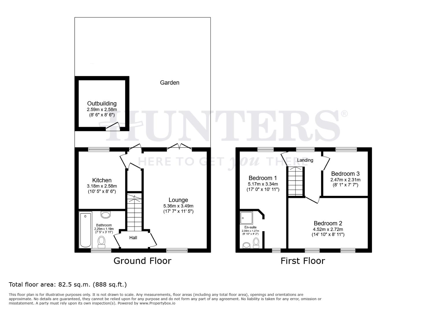 58, Ouseburn Avenue, York floorplan