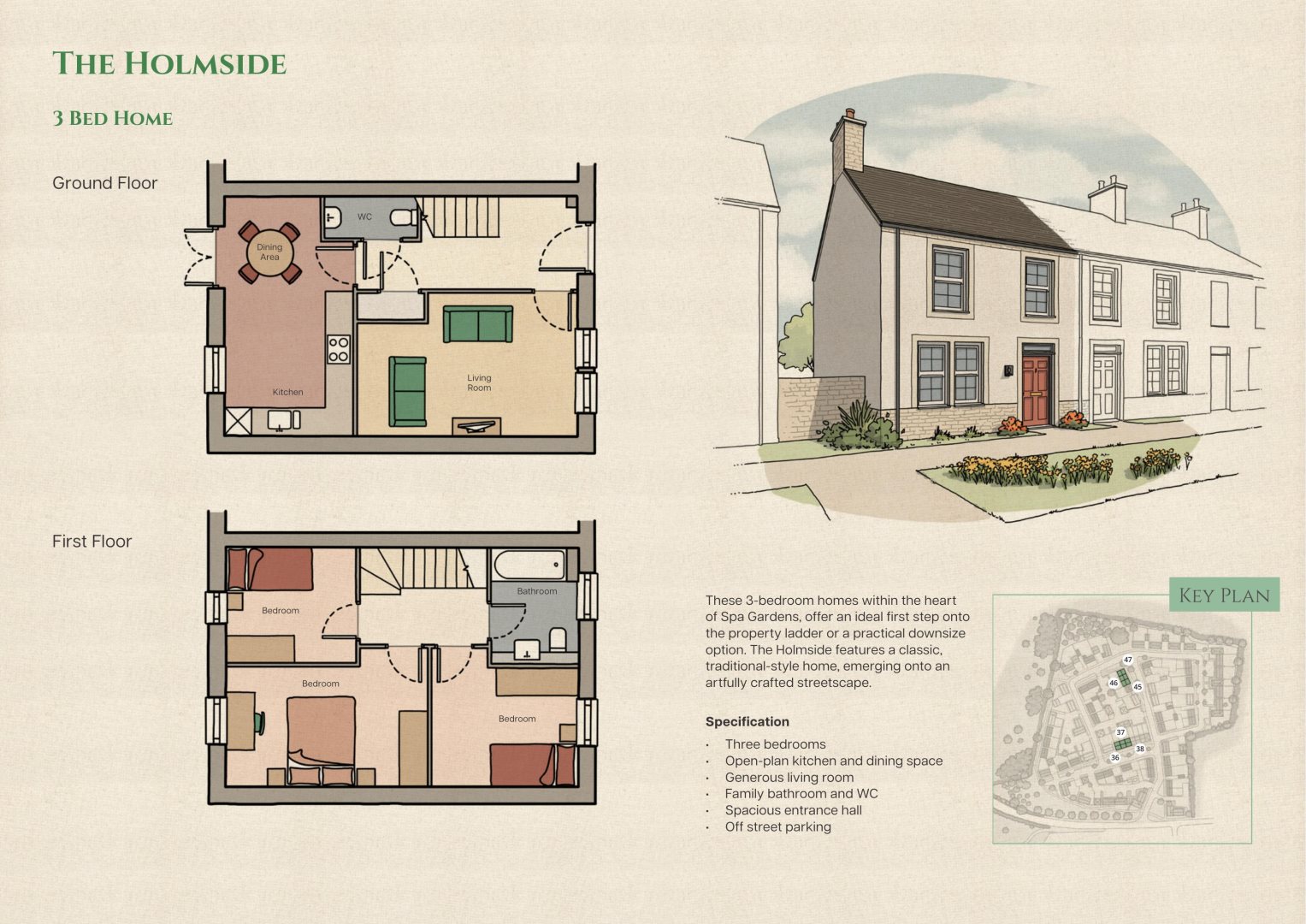 Plot 37, Spa Road, Darlington floorplan