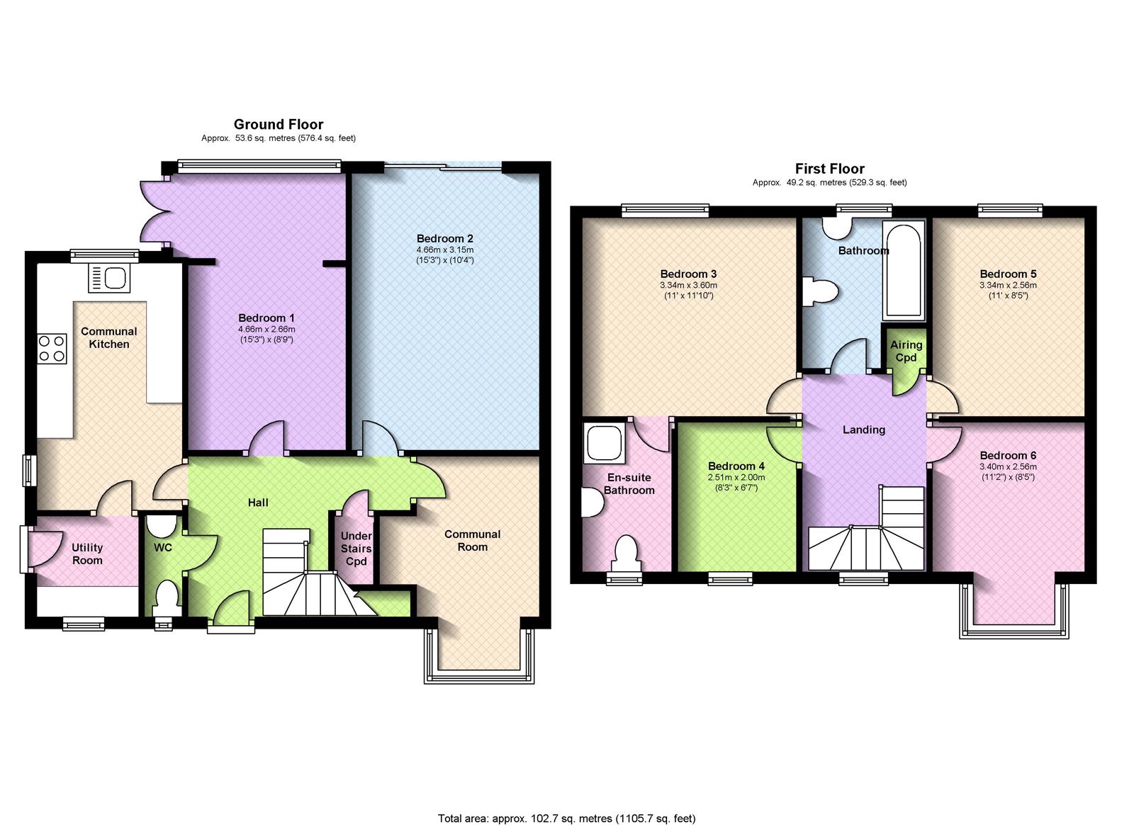 28, Streatham Place, Milton Keynes floorplan