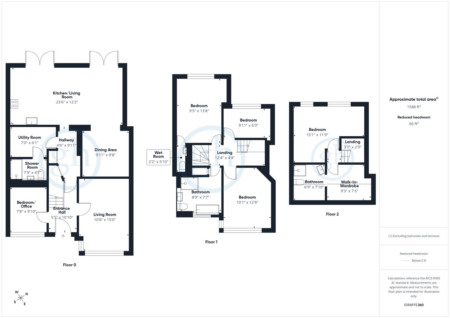 34, Greencroft Avenue, Ruislip floorplan