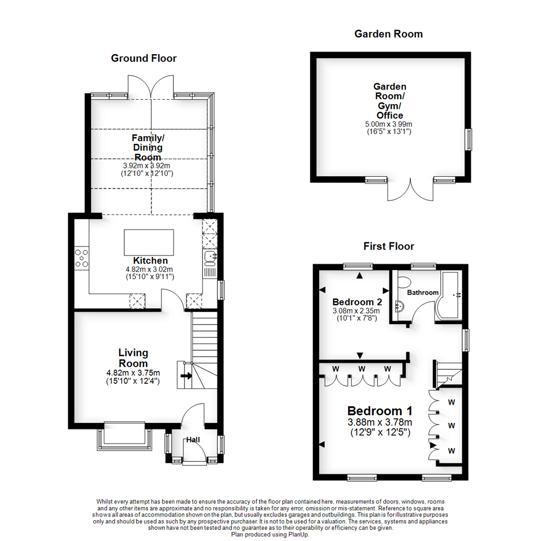 2, Chestnut Close, Stony Stratford floorplan