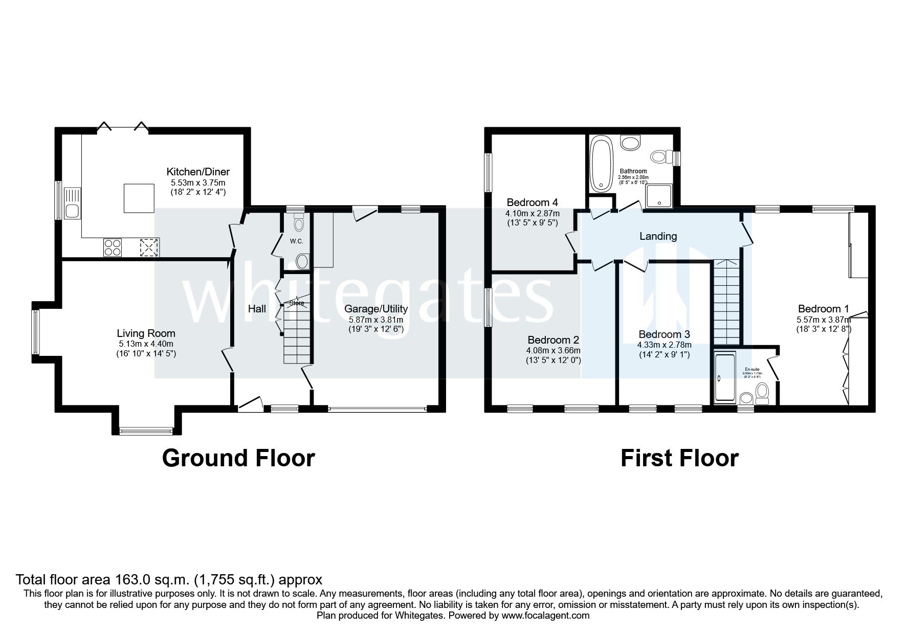 22, Glover Drive, Nantwich floorplan