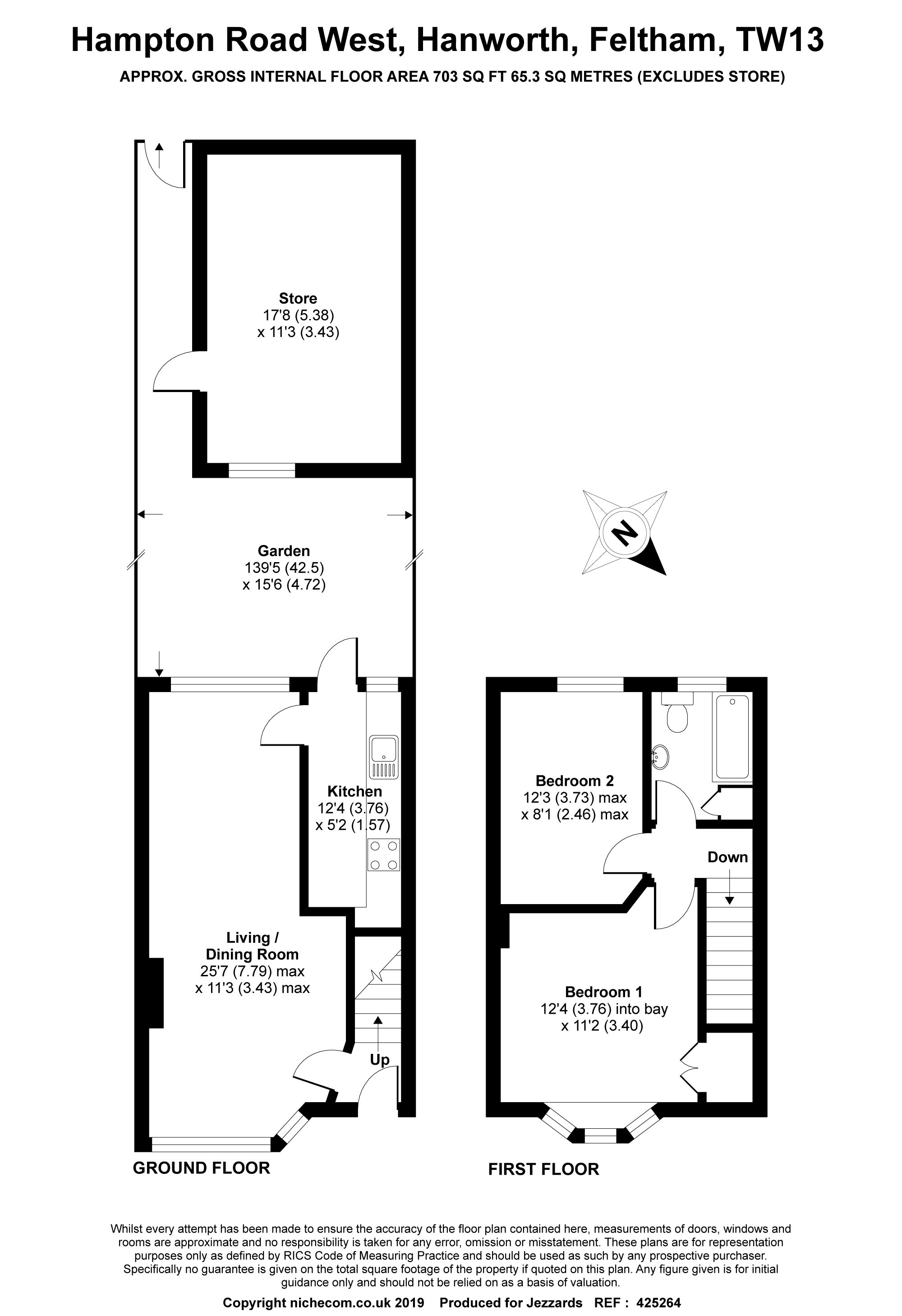 Hampton Road West Hanworth Feltham Tw13 Feltham 2 Bedroom